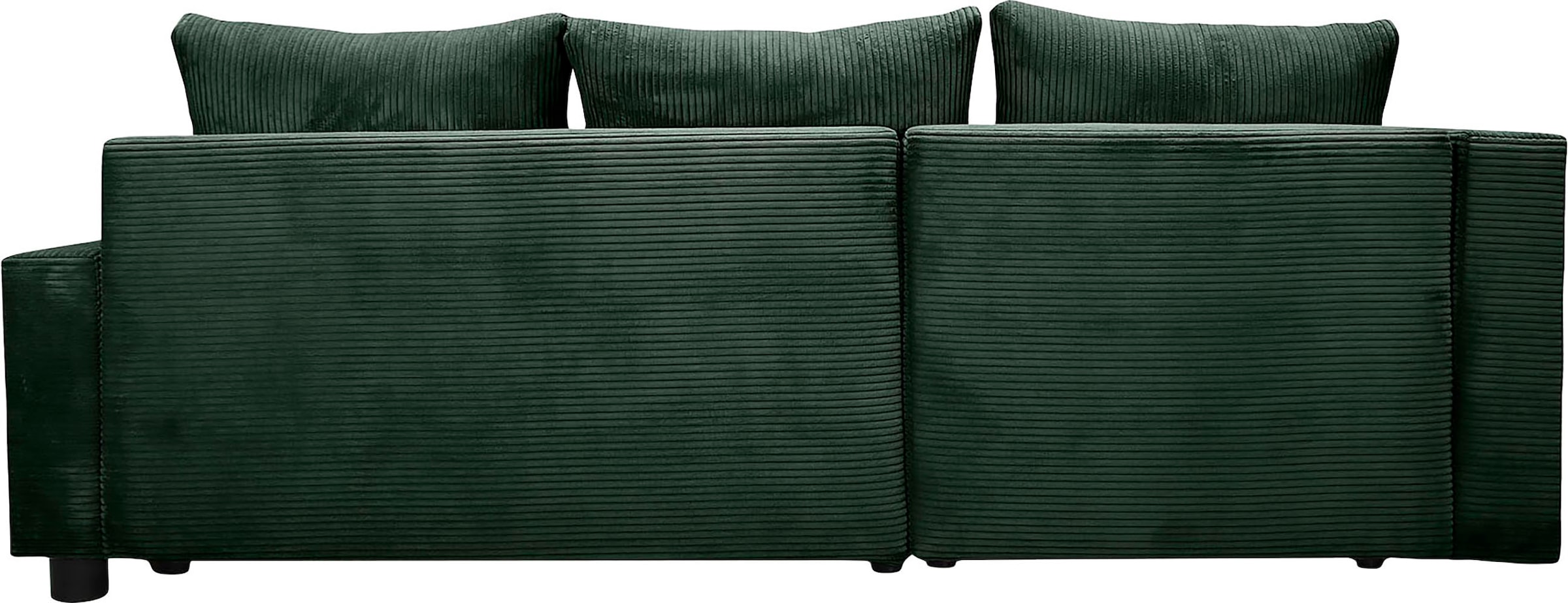 COLLECTION AB Ecksofa »Parma L-Form«, mit Schlaffunktion und Bettkasten, inklusive Kissen, Bonellfederkern