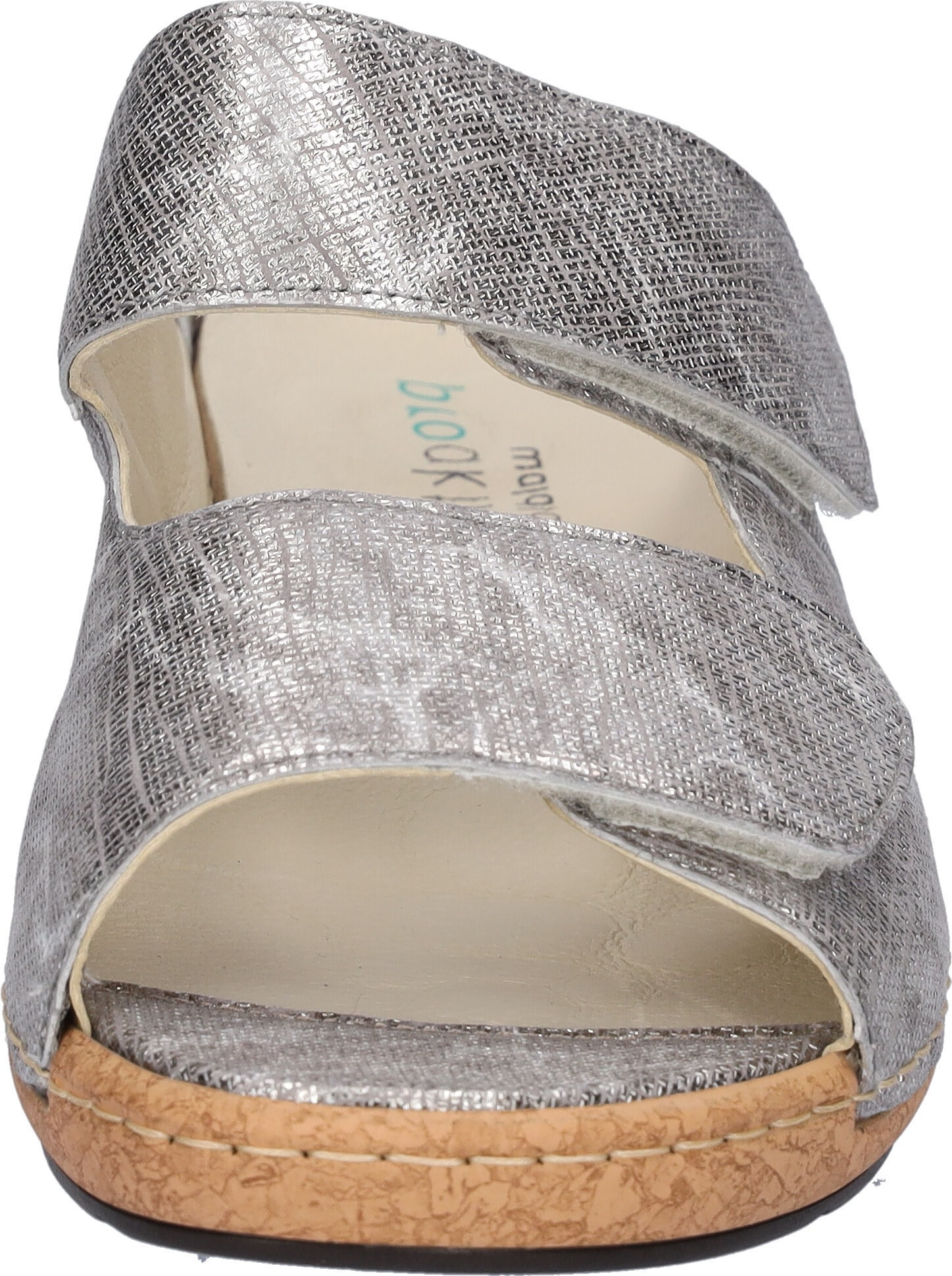 Waldläufer Pantolette »K-Heliett«  , Keilabsatz, Sommerschuh, Schlappen, Klettverschlüsse, K-Weite