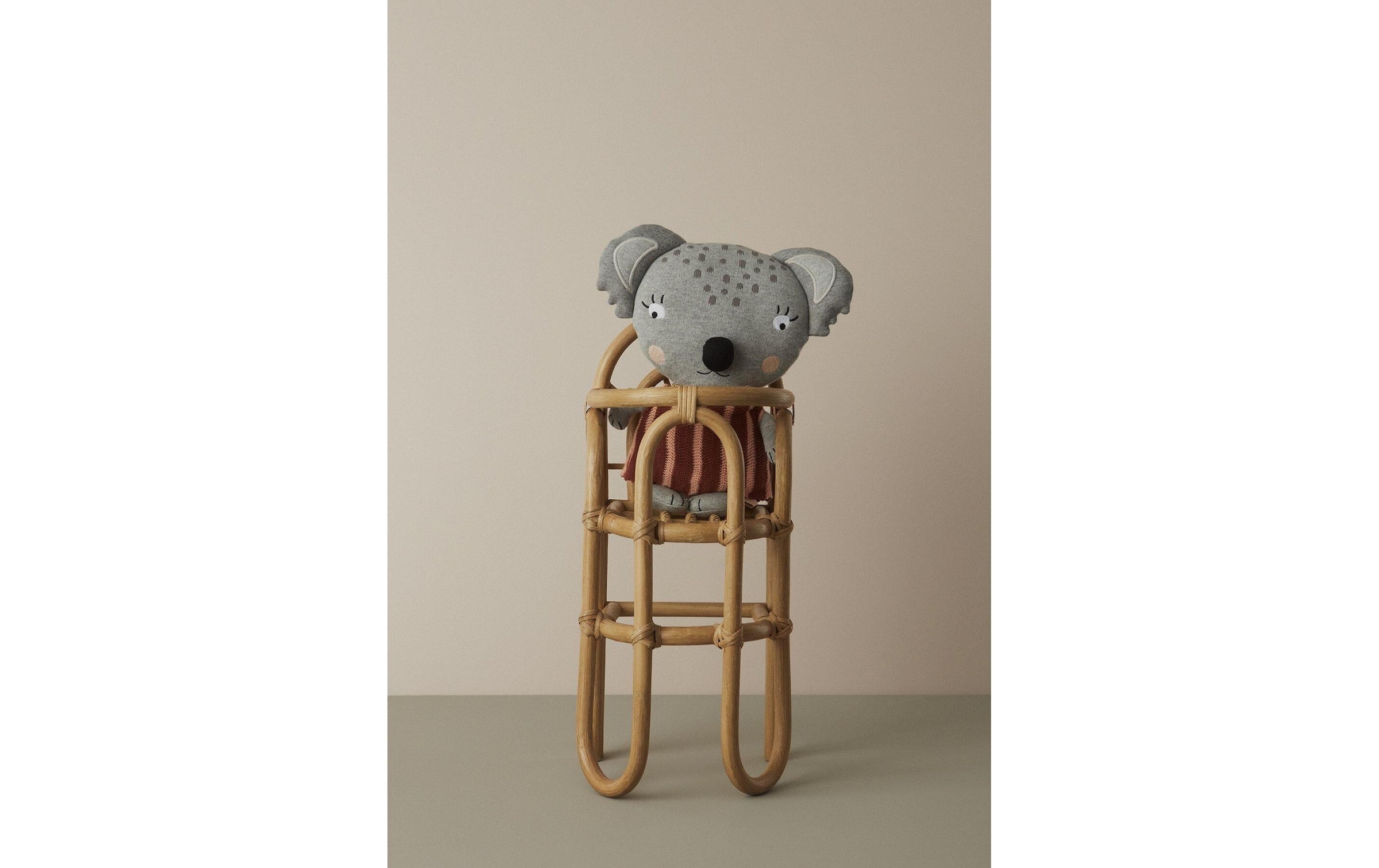 OYOY Puppenhochstuhl »Regenbogen 52 x 22 cm, Braun«, Holzart: Rattan (Indonesien)