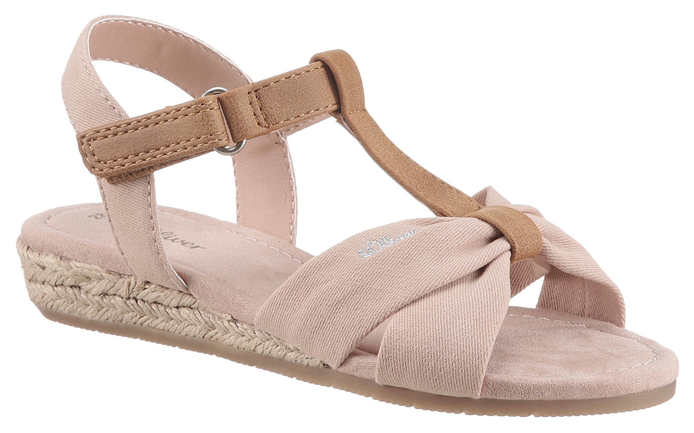 Image of s.Oliver Riemchensandale, mit Logoemblem bei Ackermann Versand Schweiz