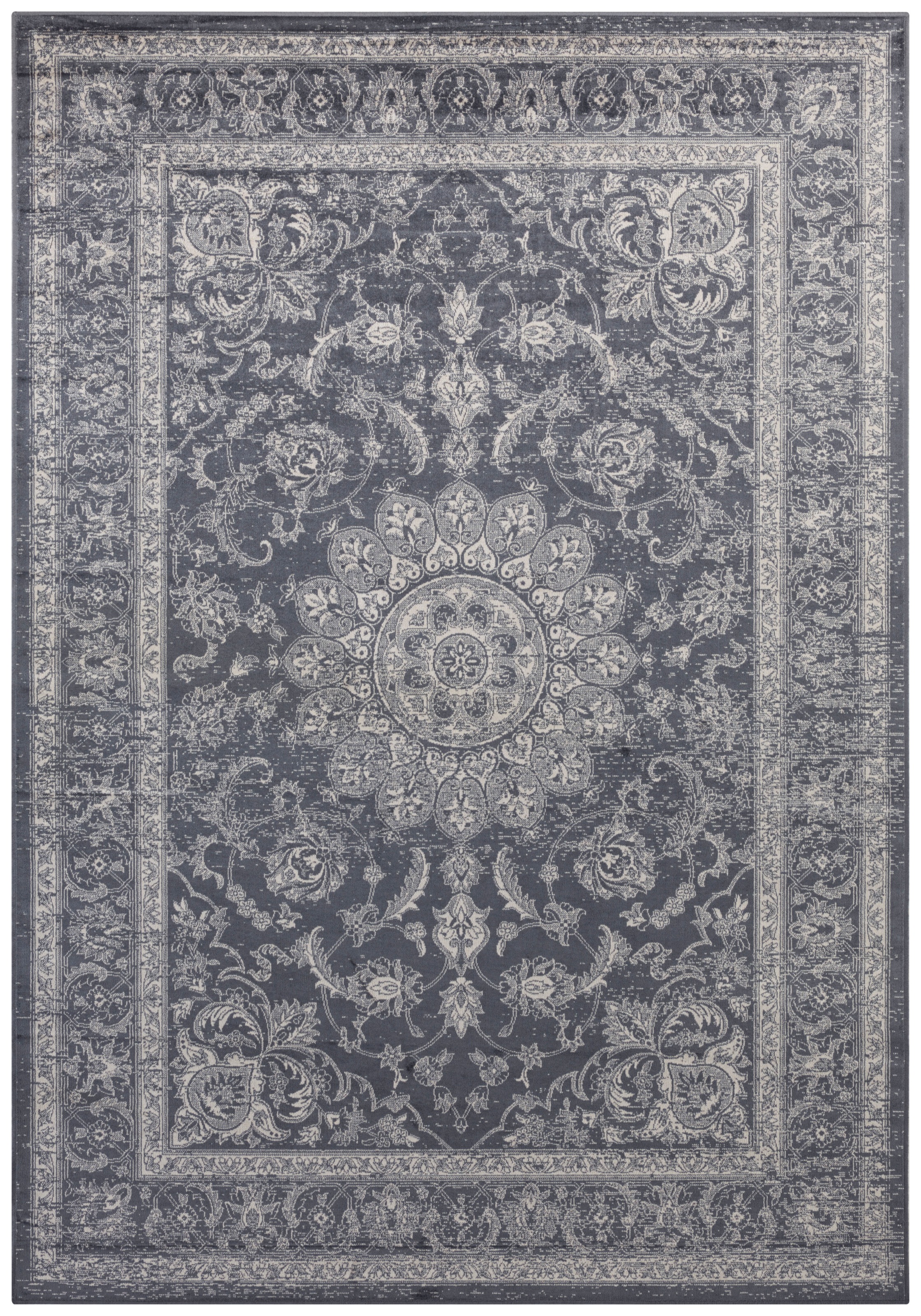 Image of Home affaire Teppich »Briar«, rechteckig, 6 mm Höhe, Samt, Orient-Optik, weiche Haptik, Seiden Optik, Wohnzimmer, Schlafzimmer, Robust, Pflegeleicht, Gekettelt bei Ackermann Versand Schweiz