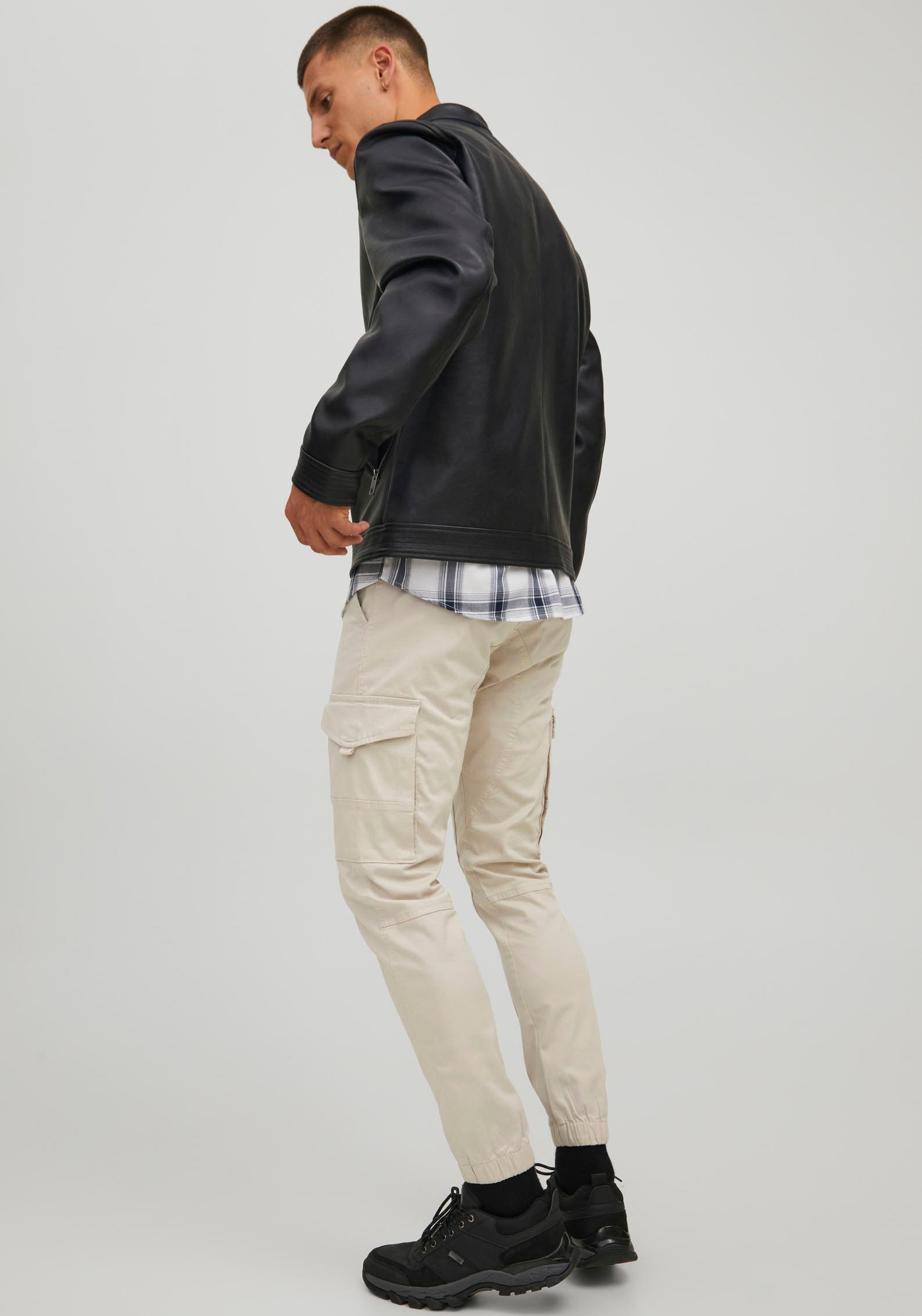 Jack & Jones Bikerjacke »JJEROCKY CLEAN JACKET NOOS«