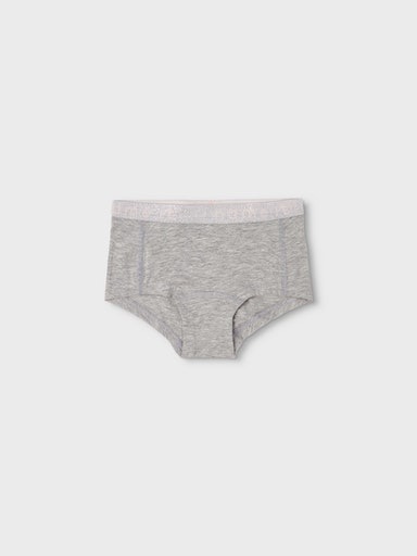 Name It Hipster »NKFHIPSTER 2P NOOS« Paquet, 2 cuis uni, décontracté, regular fit, mélange de coton, jersey