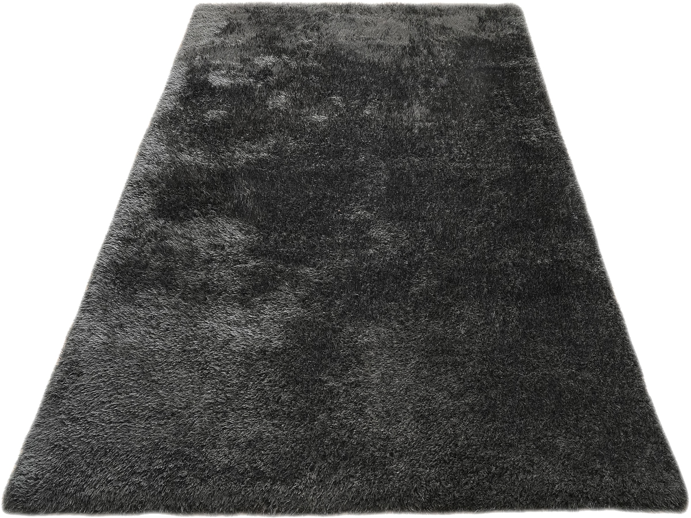 GOODproduct Tapis à poils longs »Micro Shaggy, aus weicher Mikrofaser« Rectangulaire 53 mm Höhe weich, flauschig, Uni-Farben, Wohnzimmer, Schlafzimmer, Kinderzimmer