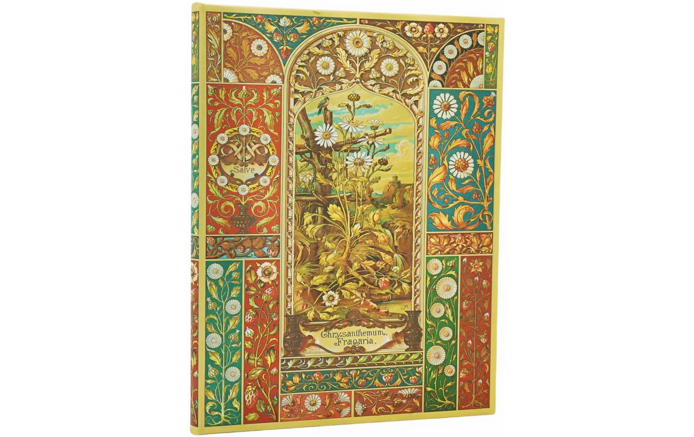   Notizheft »Paperblanks Notizbuch Wiener Früchte 17.5 x 23 cm, Liniert«