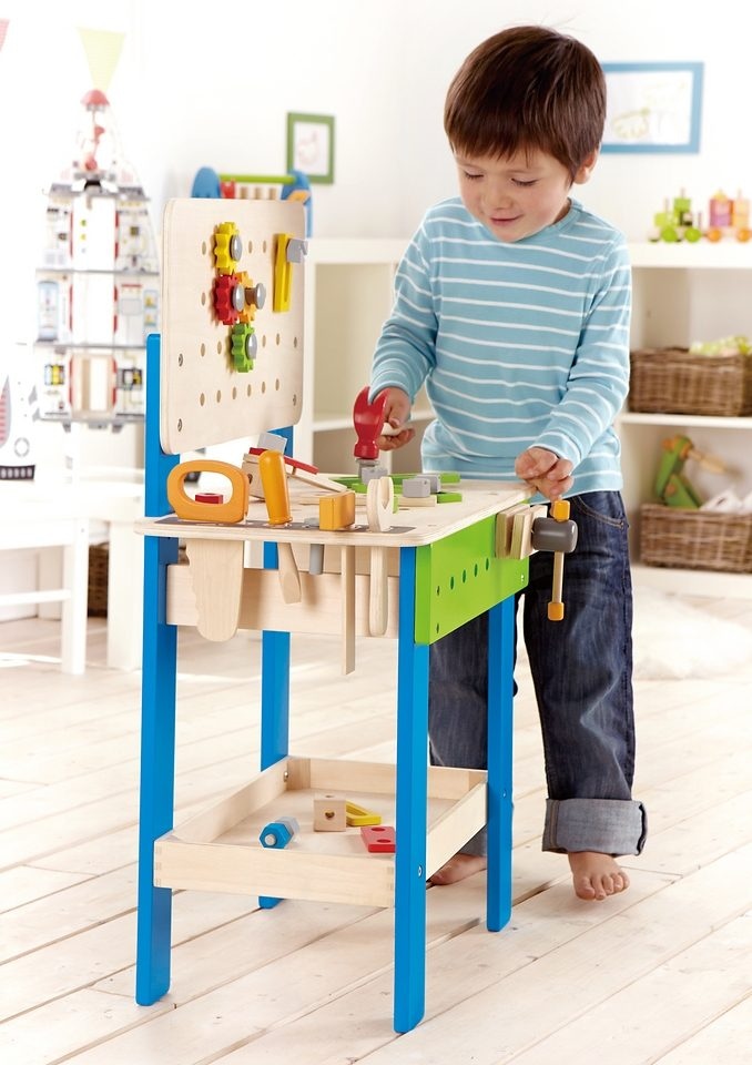 Hape Spielwerkbank »Meister Werkbank (38-tlg.)«