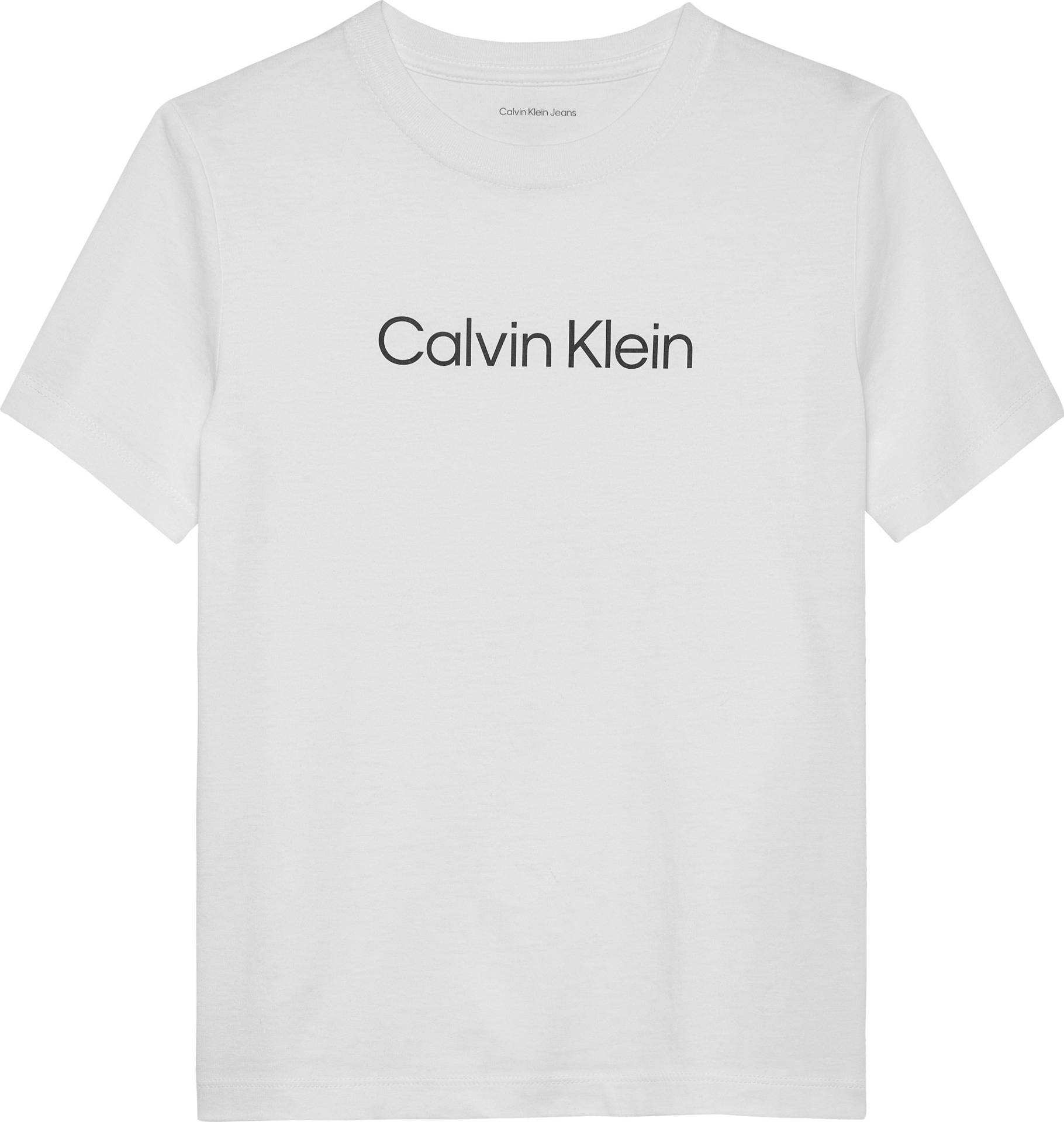 Calvin Klein Jeans T-shirt »Institutional 2-Pack T-Shirt« pour enfants jusqu'à 16 ans avec inscription logo