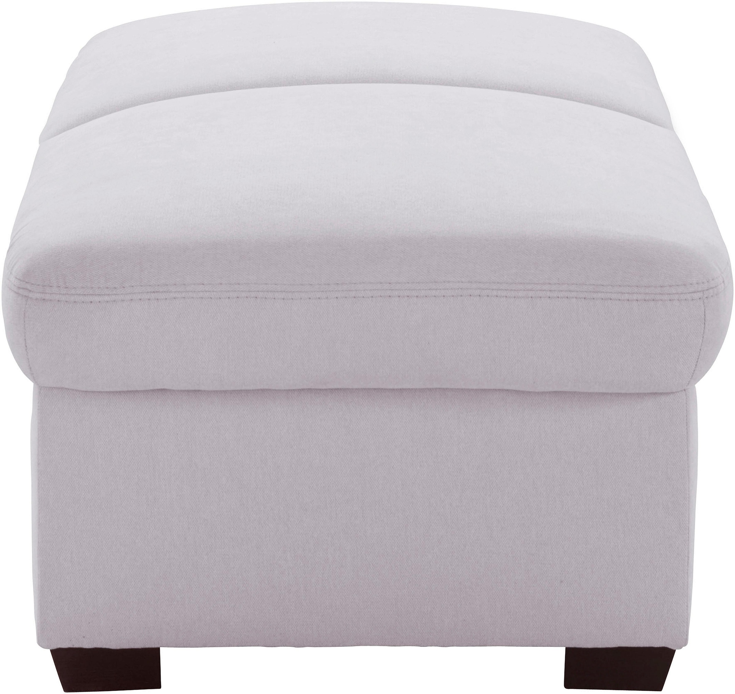 exxpo - sofa fashion Hocker »Salerno, Bankhocker mit tollem Sitzkomfort«, zeitlos und elegant