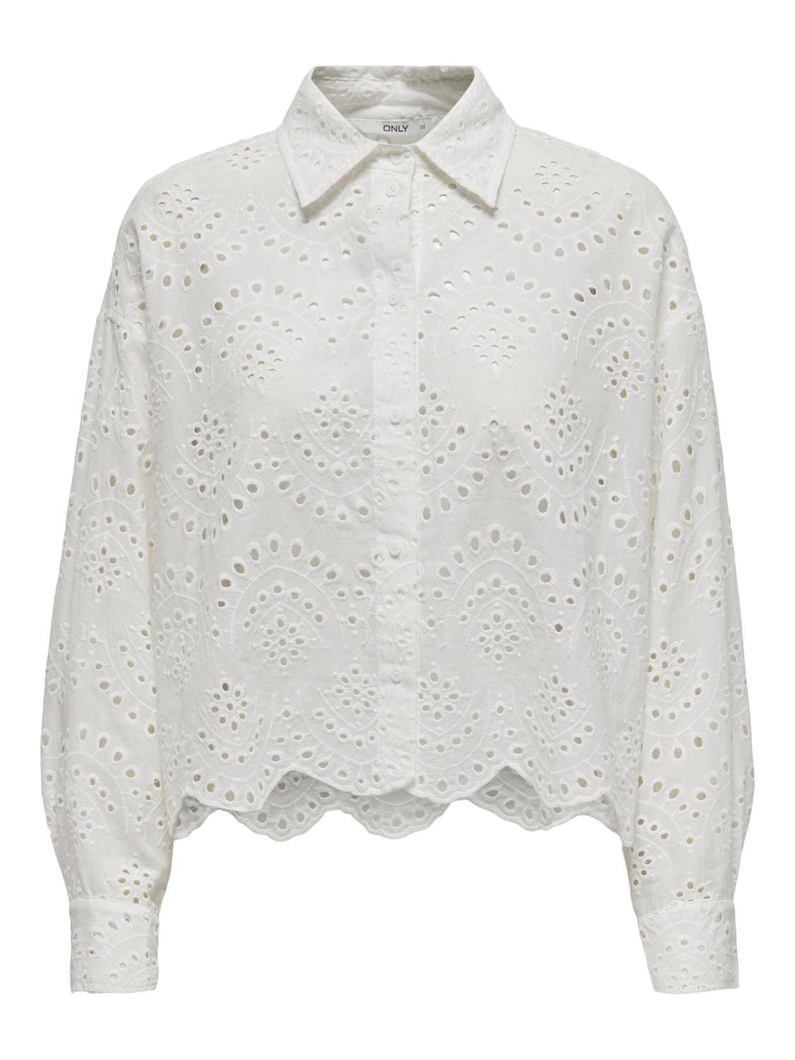 ONLY Langarmbluse »ONLVALAIS L/S SHIRT WVN NOOS«