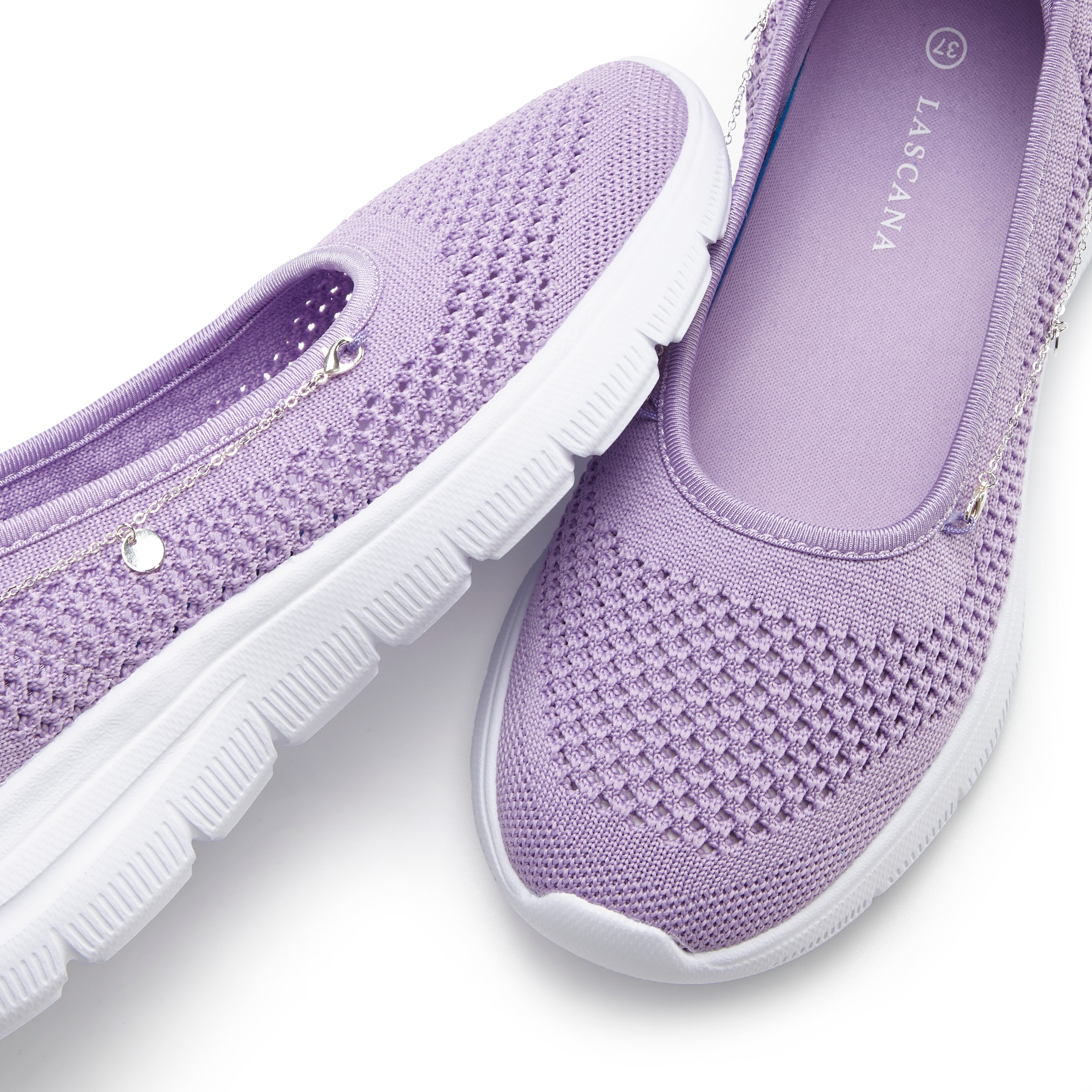 LASCANA Sneaker, Slipper, Ballerina, Halbschuhe zum Reinschlüpfen VEGAN