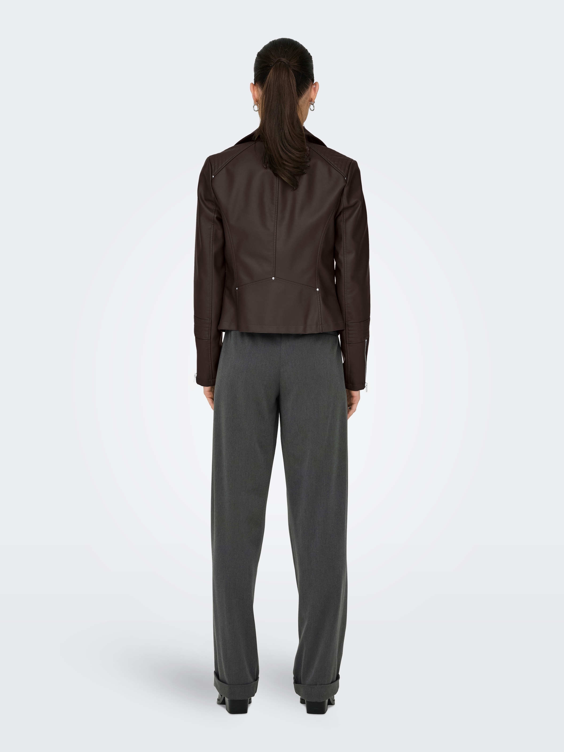 ONLY Veste en imitation cuir »ONLGEMMA FAUX LEATHER BIKER OTW NOOS« im Biker-Style