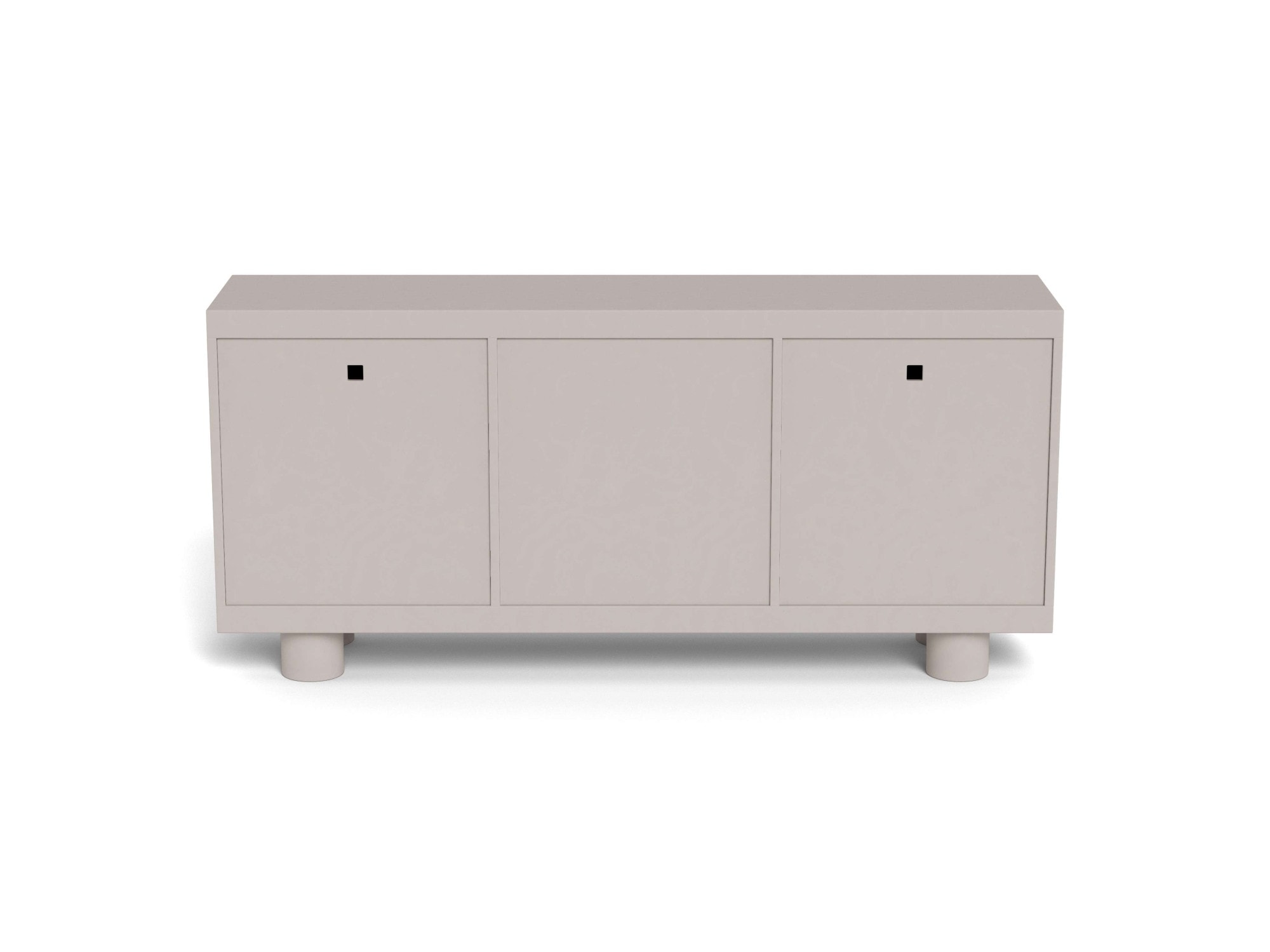 ACTONA GROUP Sideboard »Anrichte« Anrichte, 3 Böden, grau,160x40x75