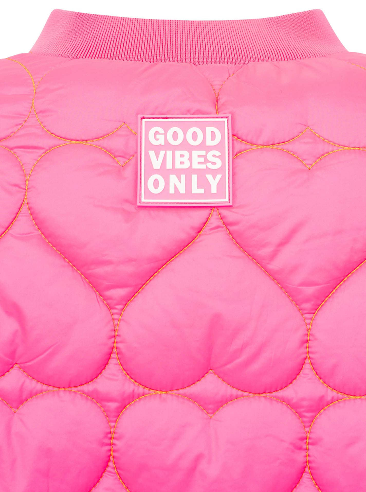 Zwillingsherz Veste bomber »"Be Happy"« ohne Kapuze modisch, Kontrastdetails, regular fit, langärmelig, mit Herzsticker