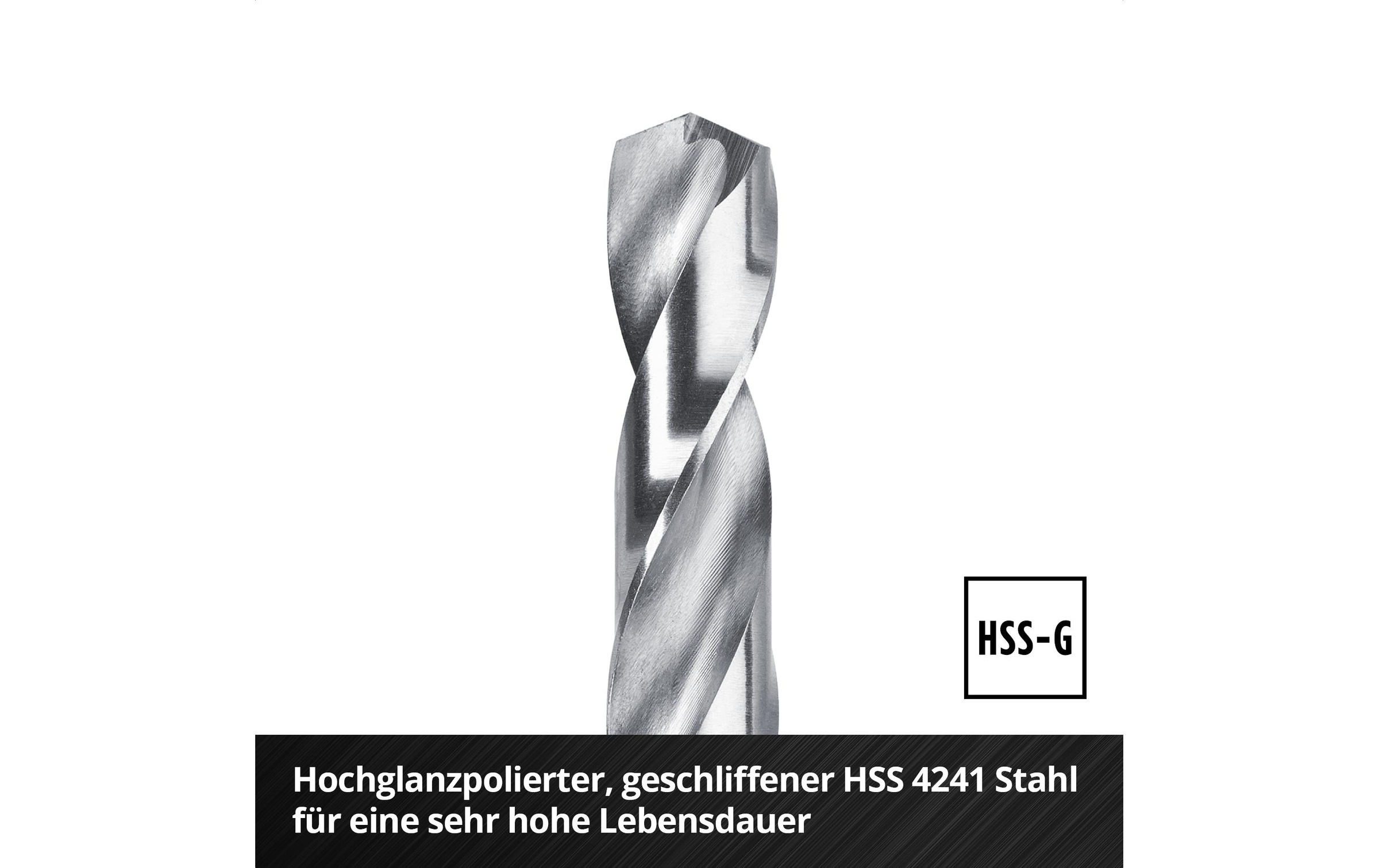 Einhell Metallbohrer »HSS-G 19tlg LS«
