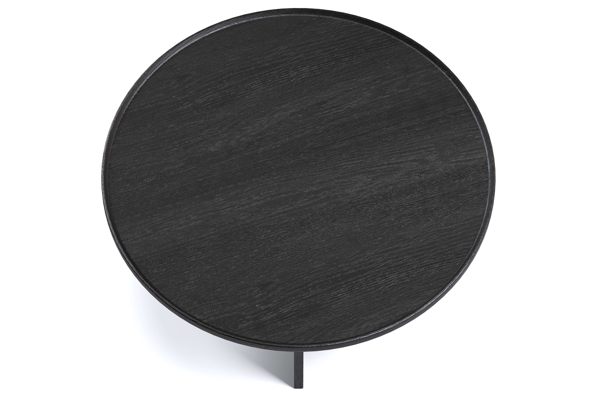 Woodman Couchtisch »Cala« 83/83/42 cm,  Breite 83 cm, rund, Tischplatte aus massiver Eiche, FSC® zertifiziert