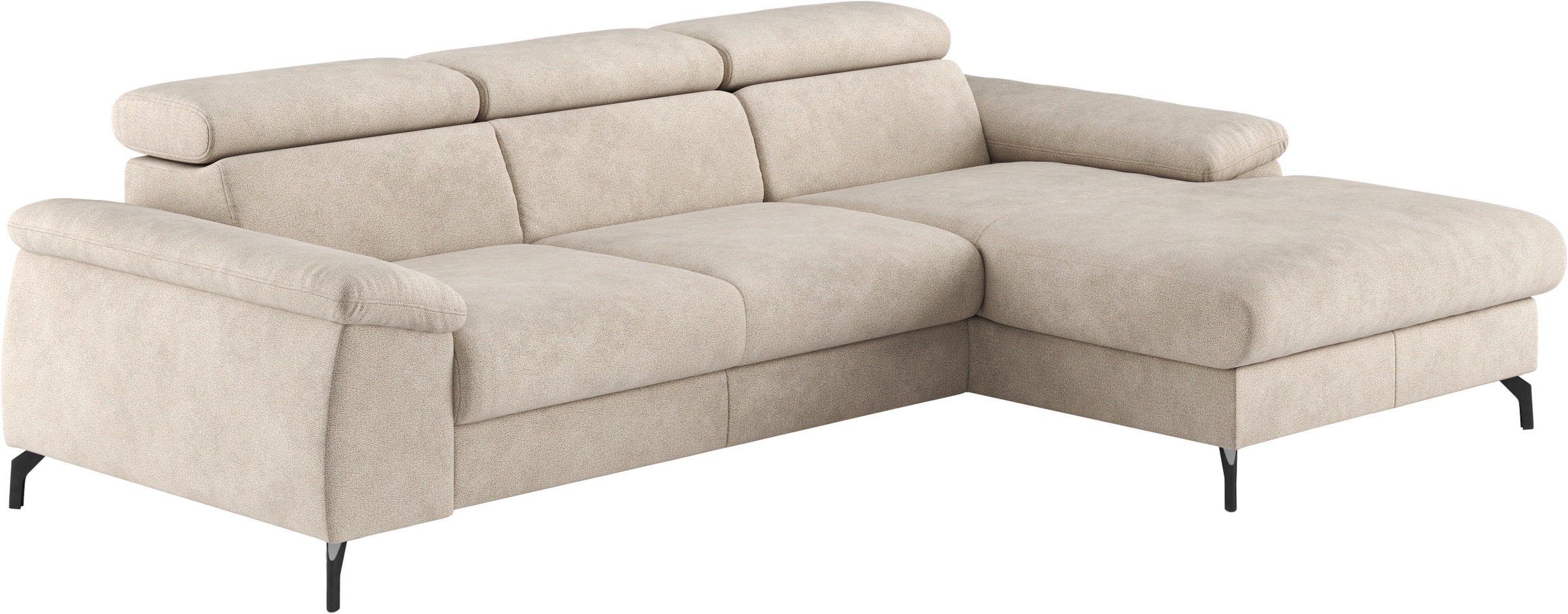 COTTA Ecksofa »Kitty L-Form«, Modern, L-Form, Bodenfreiheit 12,5 cm