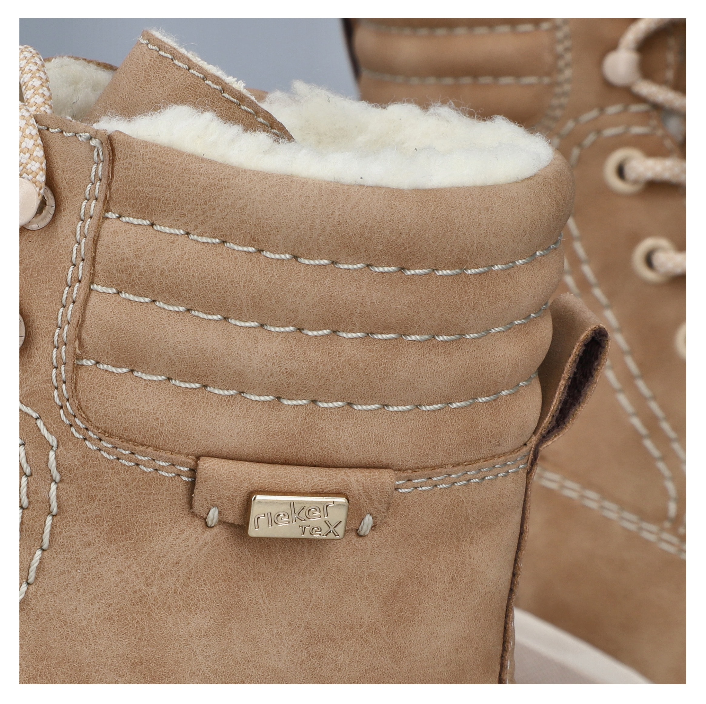 Rieker Winterstiefelette  Plateauboots, Winterboots, Stiefelette mit riekerTEX-Membran