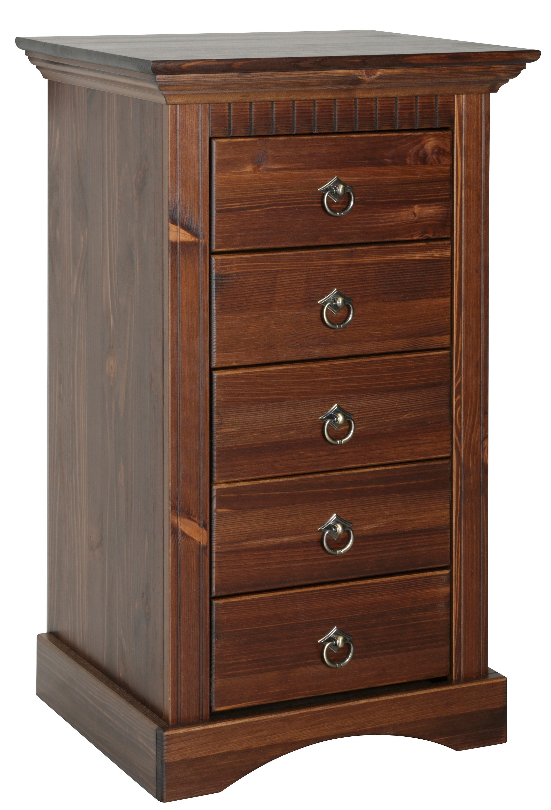 Image of GOODproduct Kommode "Rustic" Breite 48cm, aus massiver Kiefer, 5 Schubladen, FSC-zertifiziert