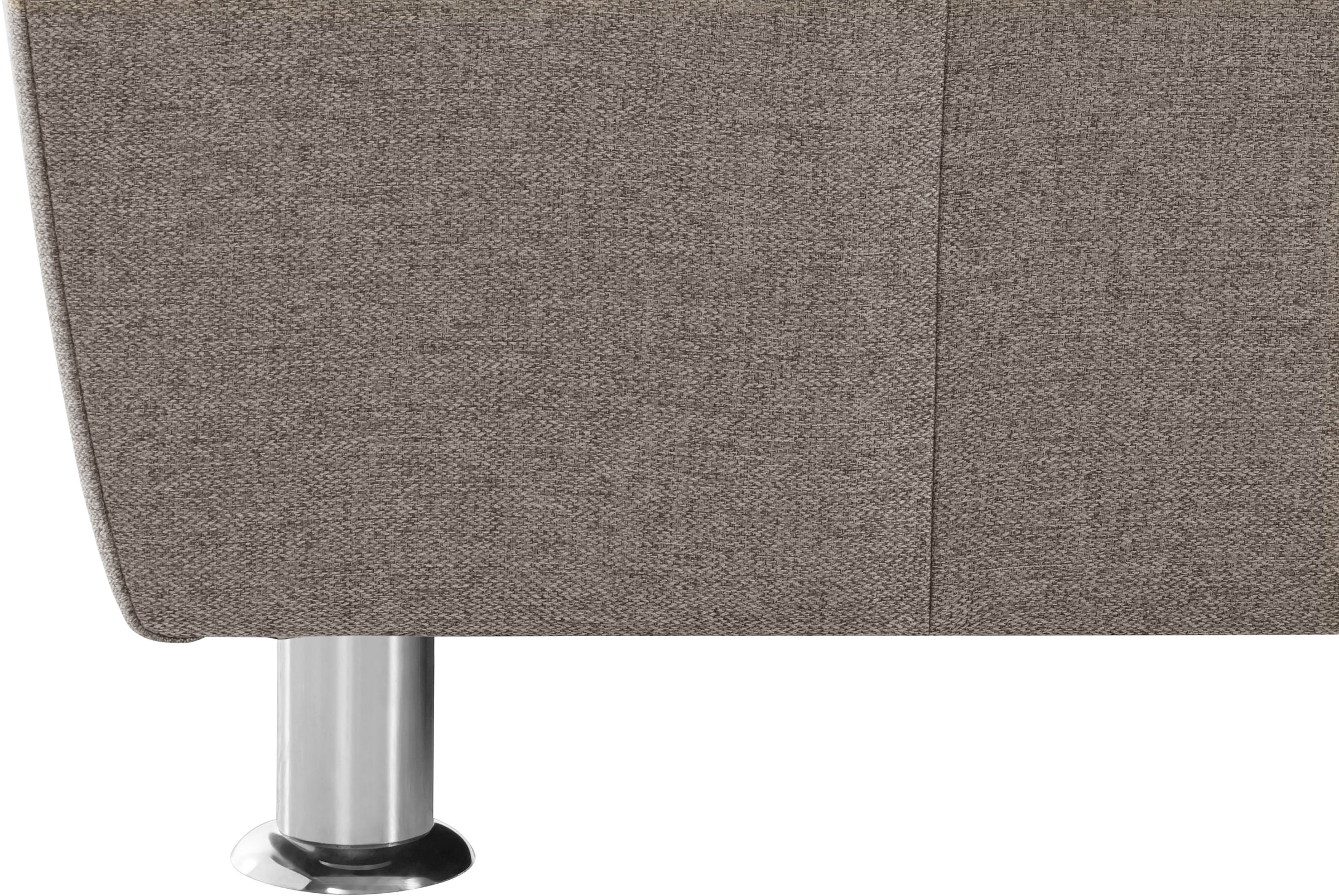 DOMO collection 2,5-Sitzer »Franzi, zeitlos und elegant, moderne Sitzheftung« wahlweise mit Kopfteilverstellung, inklusive Zierkissen