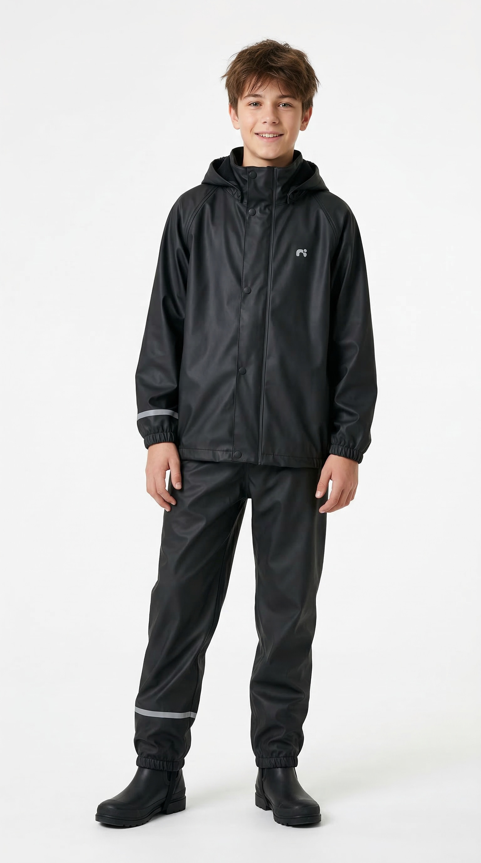 Name It Manteau de pluie »NKNDRY10 für Mädchen mit Regenjacke und Hose im Set« Set, 2 cuis unifarben, casual, regular fit, Kunstfaser, Web