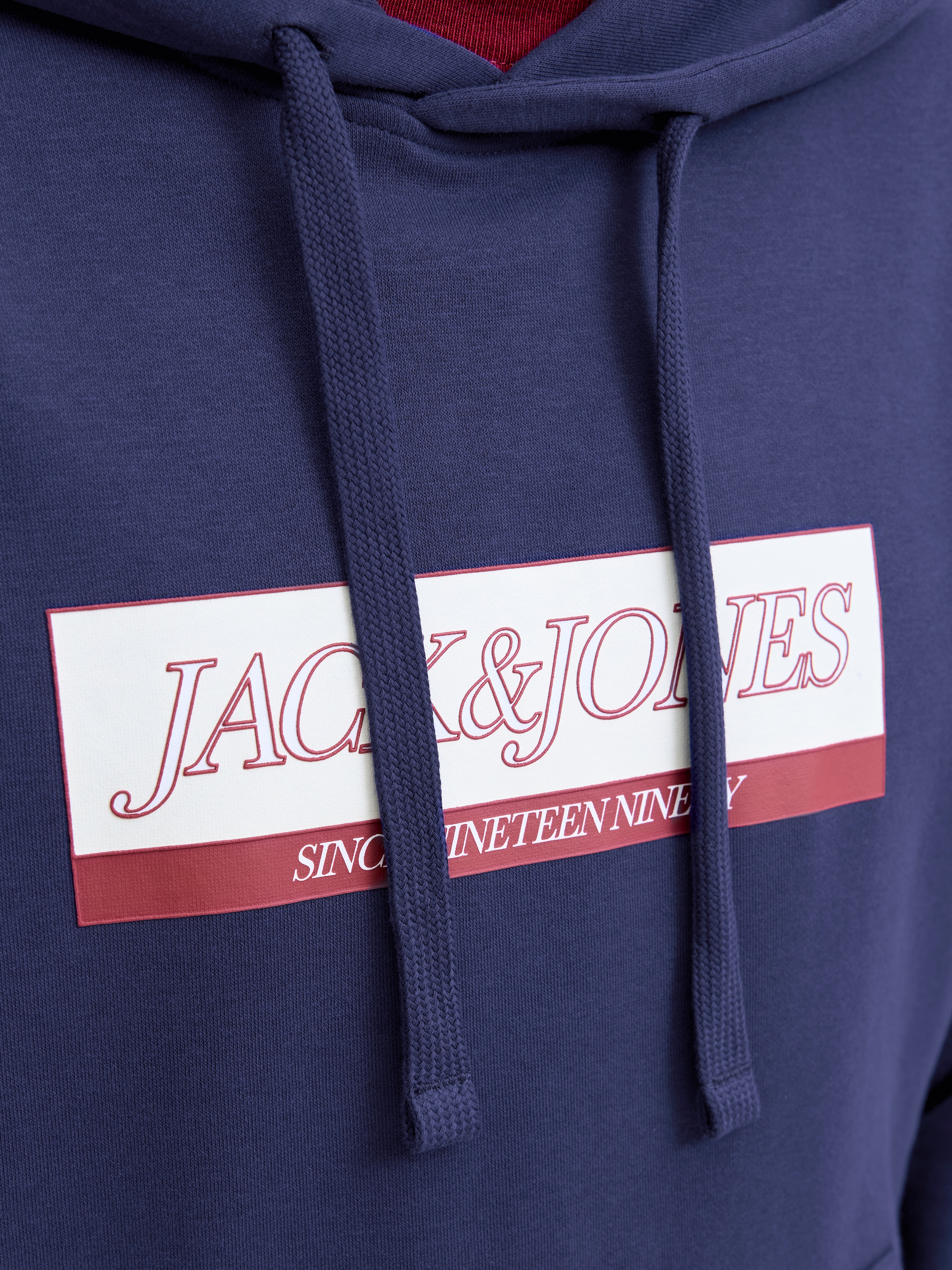 Jack & Jones PlusSize Sweat à capuche »JORINWOOD BLOCK BRANDING SWEAT HOO PLS«
