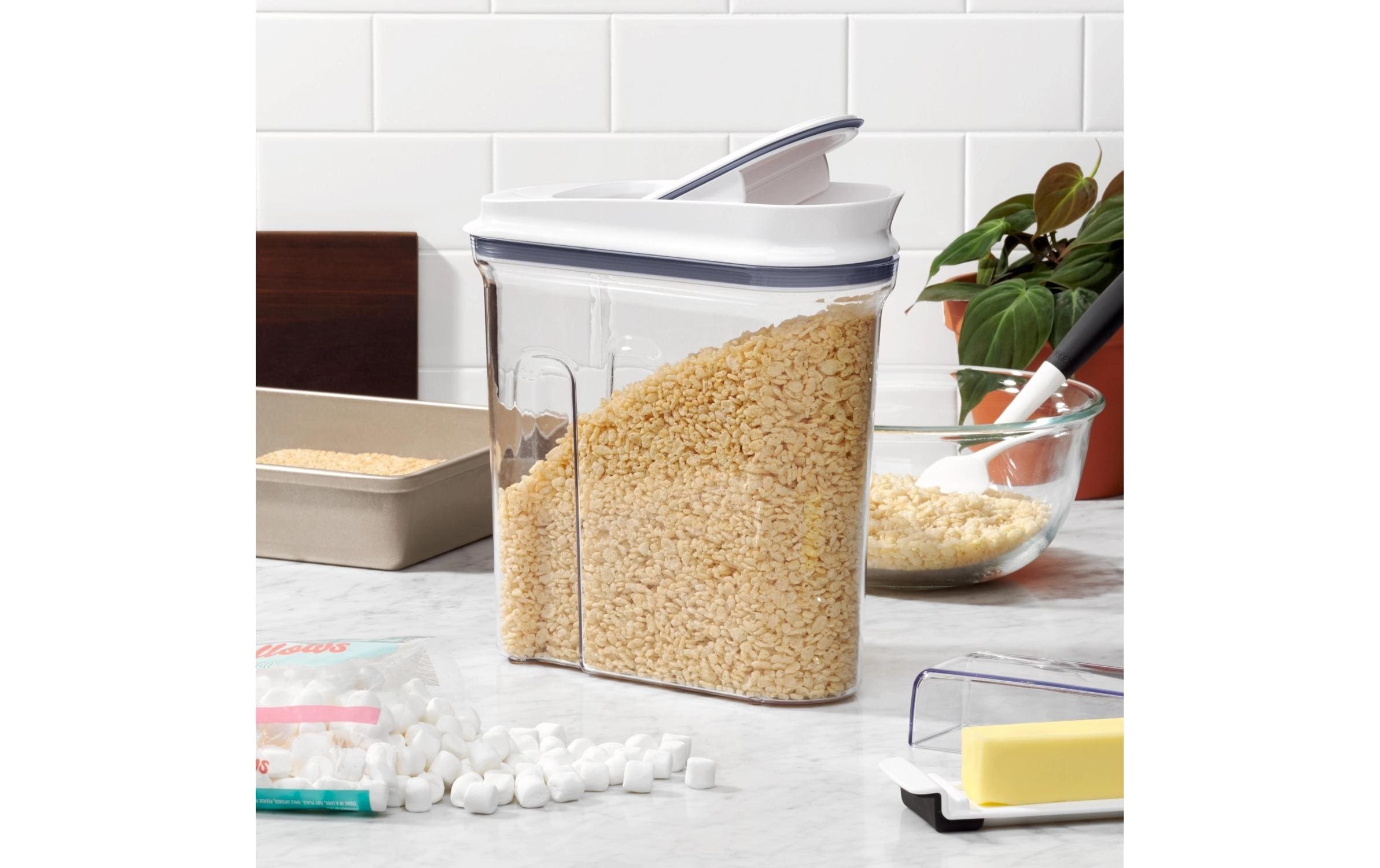 OXO Good Grips Système de rangement »OXO POP POP Grosser Müslispender - 5.1L« Langlebig, spülmaschinenfest und vielseitig einsetzbar