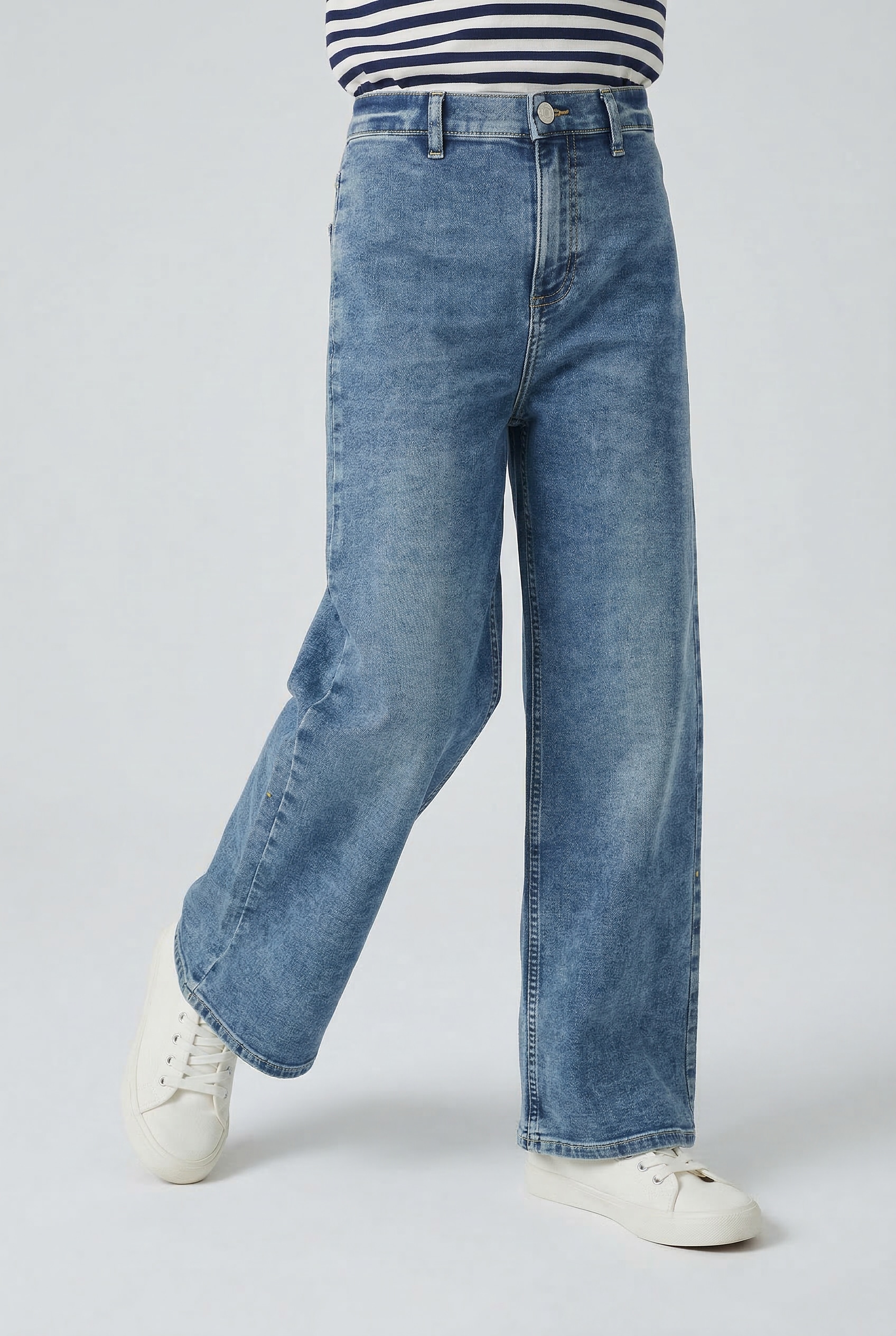 s.Oliver Junior Weite Jeans mit Taschen