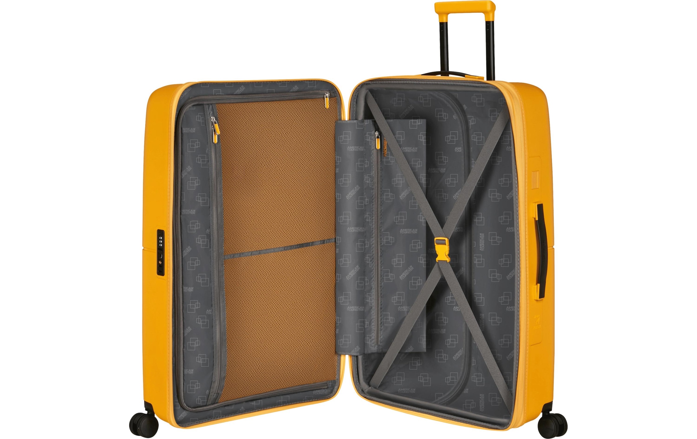 American Tourister® Koffer »DASHPOP 77« 104 l 4 Rollen Koffer gross Reisekoffer TSA-Zahlenschloss Aufgabegepäck
