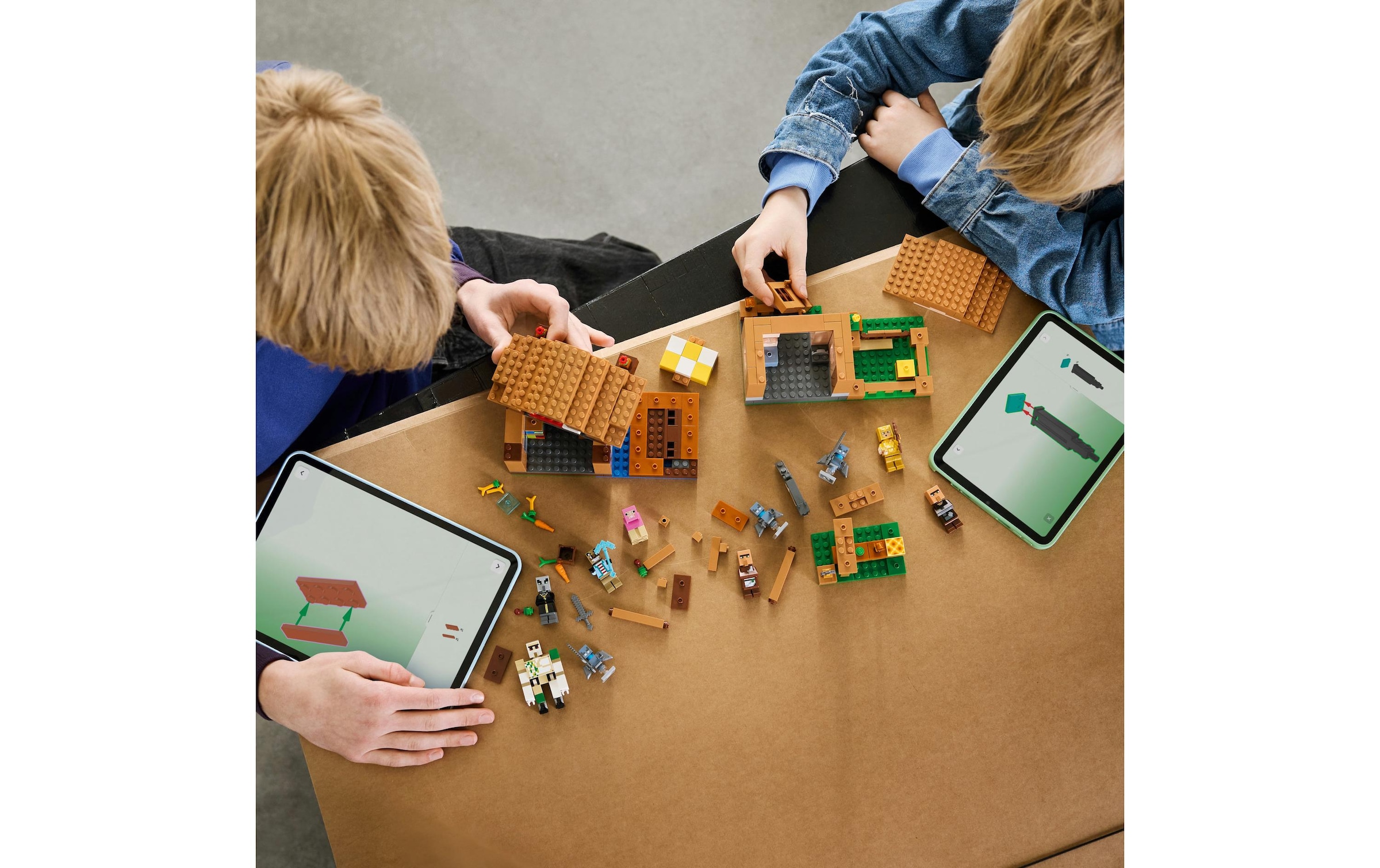 LEGO® Konstruktionsspielsteine »Angriff des Magiers auf das Dorf (21596), LEGO Minecraft« Made in Europe