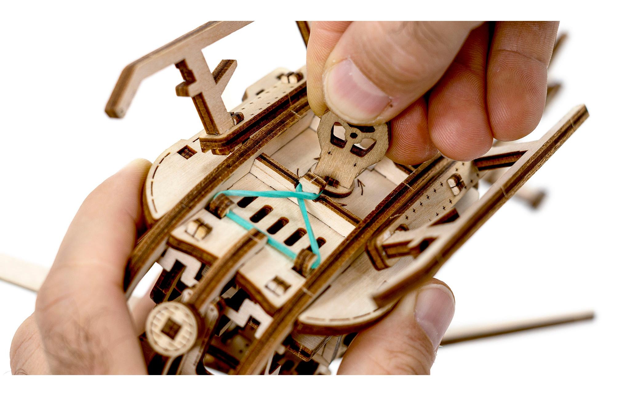 Revell® Kit de modèles réduits »Tiny Adventures – Helicopter Holzbausatz« 173 cuis tlg.