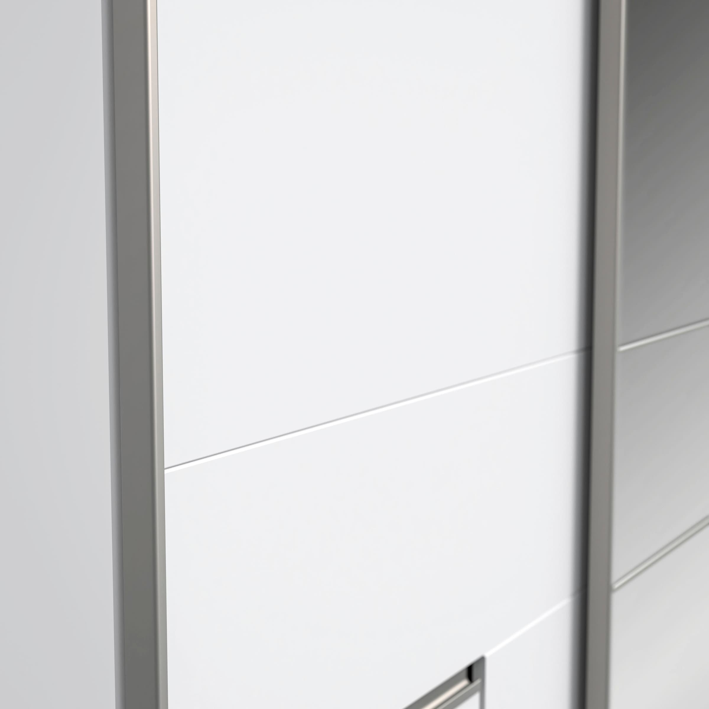 FORTE Schwebetürenschrank mit 3 Schubladen