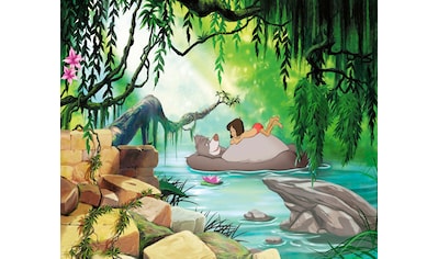 Komar Fototapete »Jungle book swimming with Baloo«, bedruckt-Comic, ausgezeichnet... kaufen