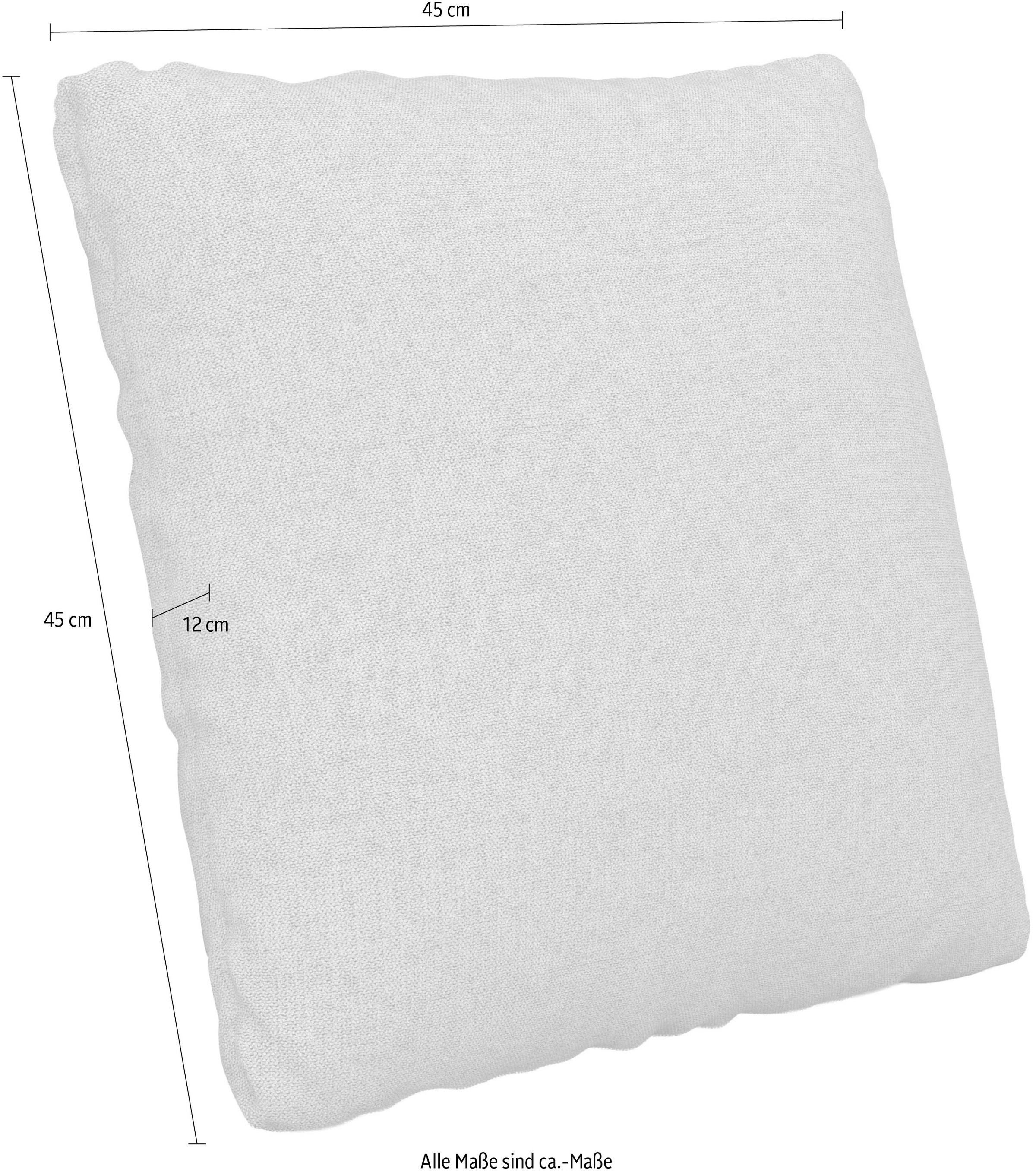 sit&more Sofakissen »Moreno, B: 45 cm« Set: 2 Stück, passend zur Serie