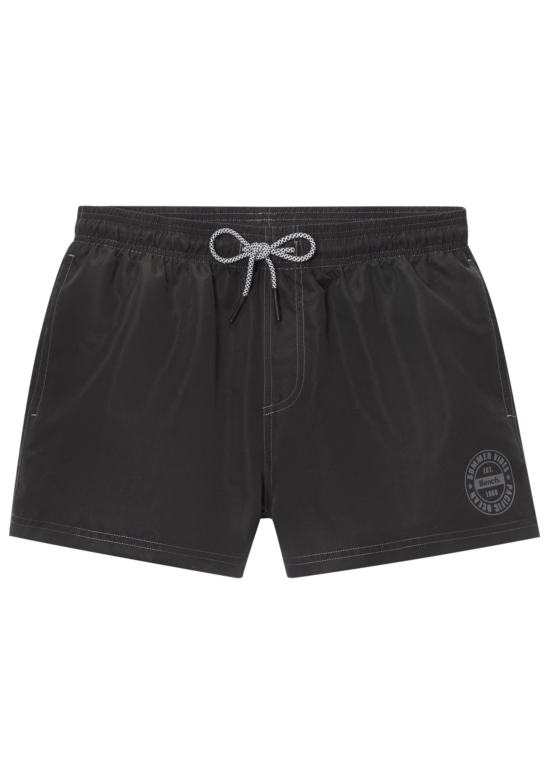 Bench. Badeshorts mit Logodruck