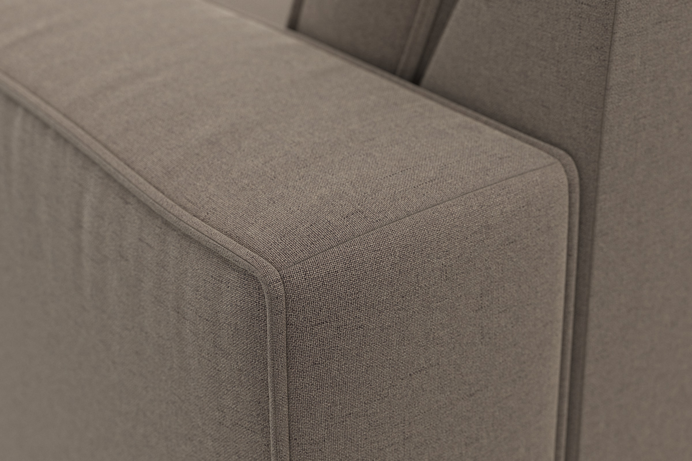 Home affaire Ecksofa »County L-Form« wahlweise Ottomane links oder rechts, mit Federkern-Polsterung