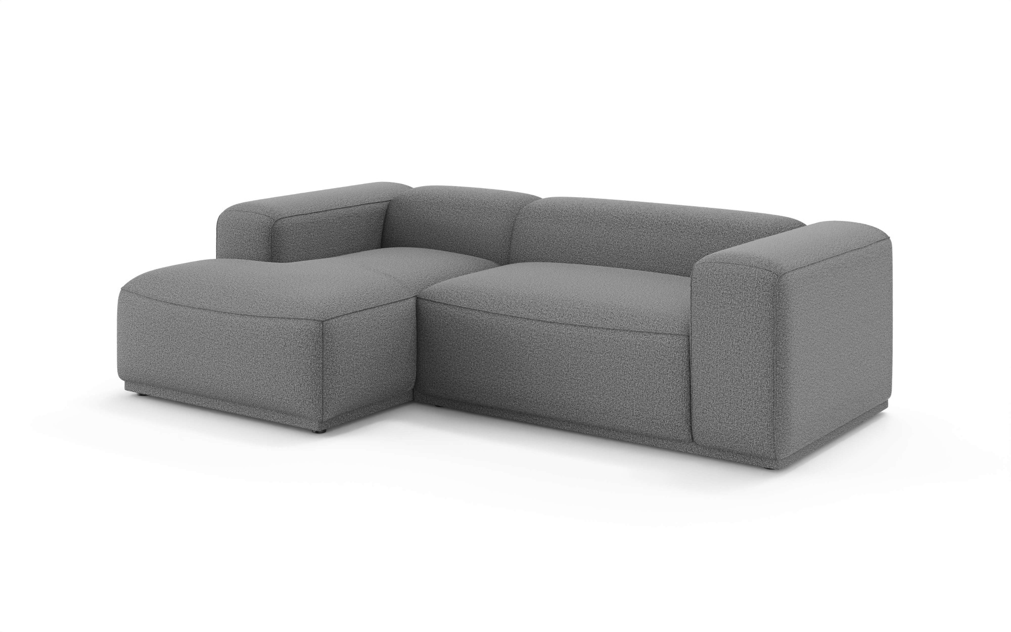 s.Oliver Canapé d'angle »EMMERIK Designersofa, L-Form mit Wellenfederung, B/T/H: 260/155/73 cm« grand confort d'assise, confortable et moderne, aussi en velours côtelé