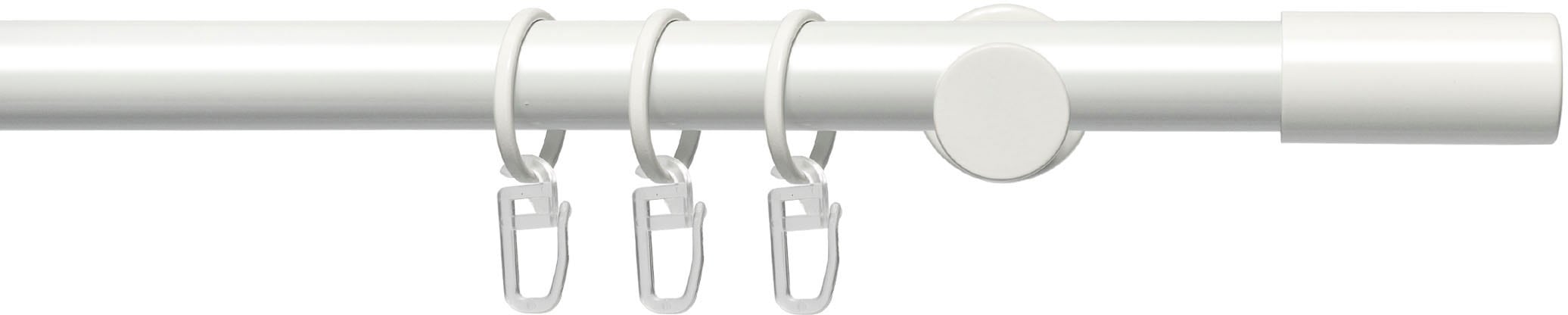 Image of Liedeco Gardinenstange "Fertigstilgarnitur 20 mm Power Zylinder" Ø 20 mm 1 läufig-läufig Fixmass Gardinenstange Komplett