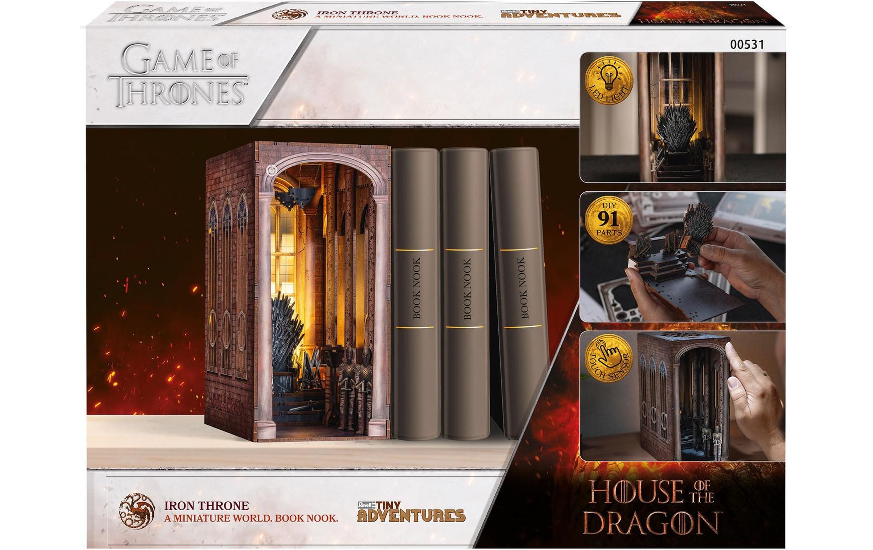 Revell® Modellbausatz »Revell Tiny Adventures, House of the Dragon, Iron Throne«