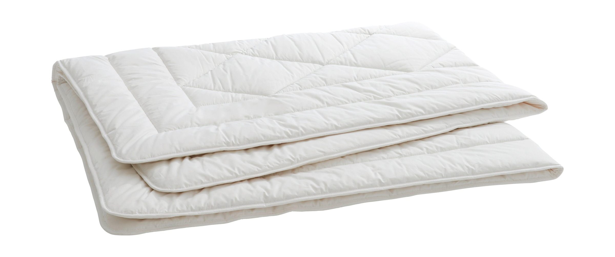 Image of billerbeck Naturfaserbettdecke »Organic Cotton Duo«, warm, Füllung 100% Baumwolle aus kontrolliert biologischem Anbau (kbA), GOTS zertifizier, Bezug 100% Baumwolle, Soft-Batist, aus kontrolliert biologischem Anbau (kbA), GOTS zertifiziert, (1 St.) bei Ack