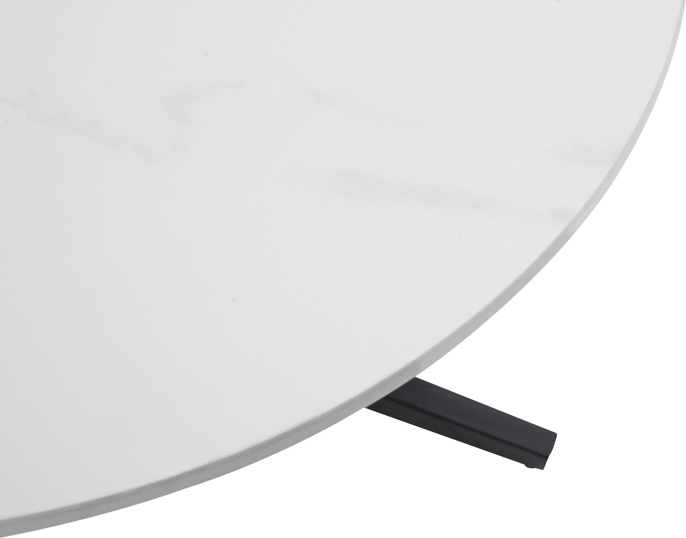 byLIVING Table basse »Cup« 1 cuis tlg. modernes, rundes Design in Keramikoptik mit Kreuzgestell, 70cm