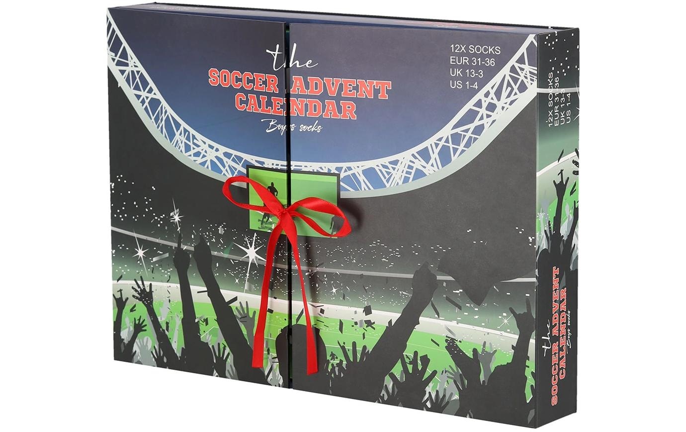   Calendrier de l'Avent »Adventskalender Socken Kinder, Fussball, 31-36«