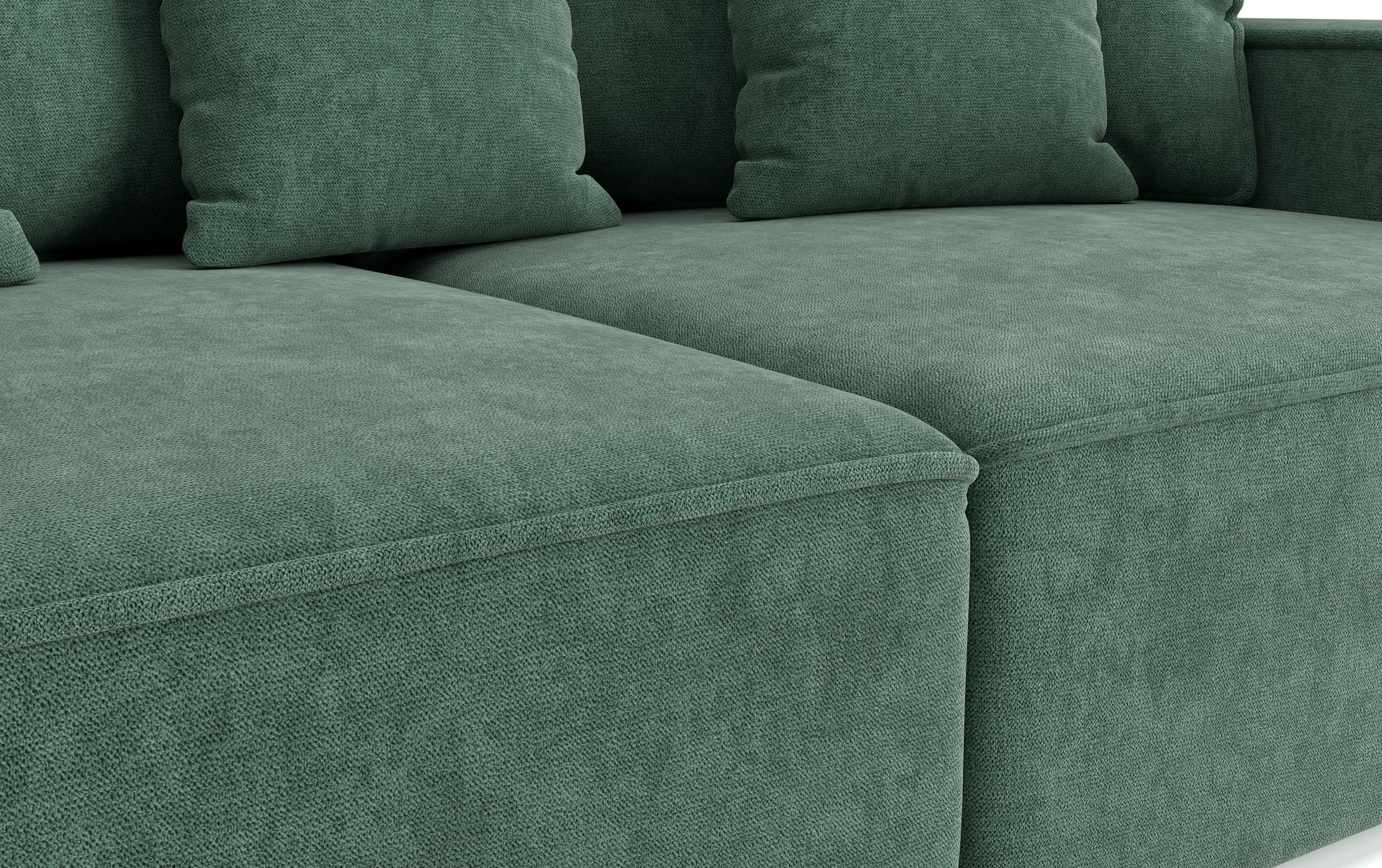 INOSIGN Big-Sofa »Surf«, mit 7 Kissen, gemütlicher Sitzkomfort