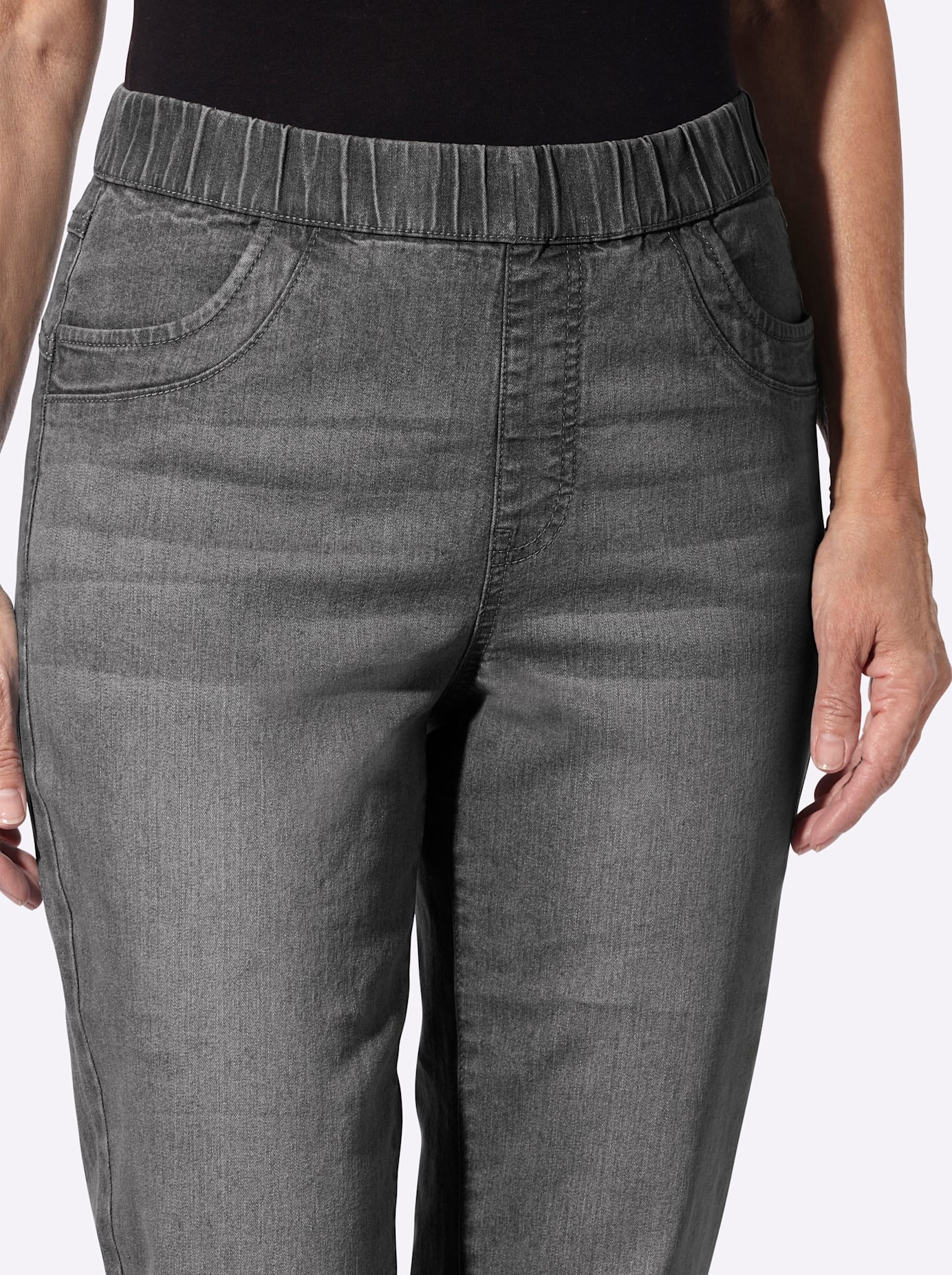 Casual Looks Jeans à enfiler 1