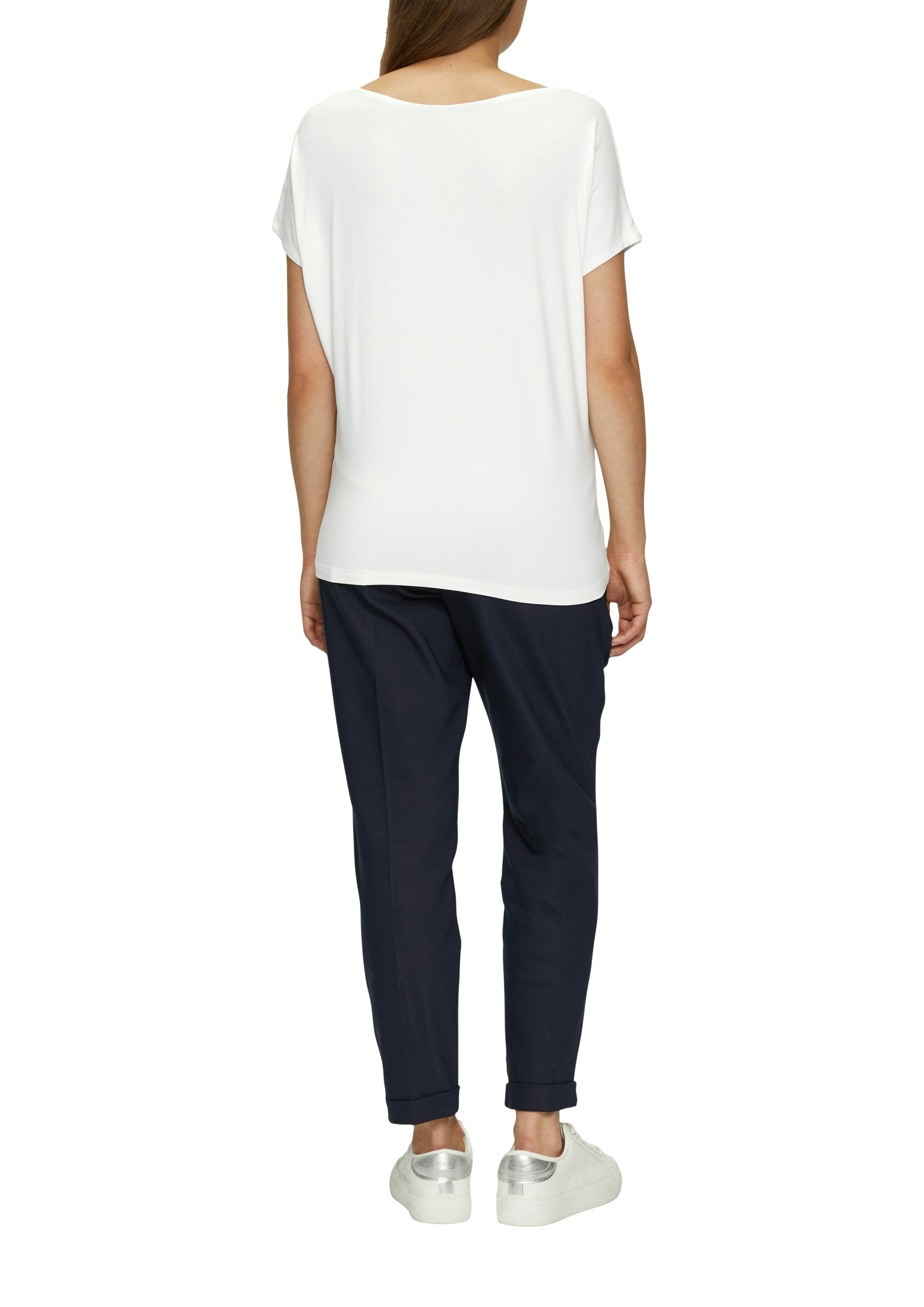 s.Oliver T-shirt avec étiquette de marque