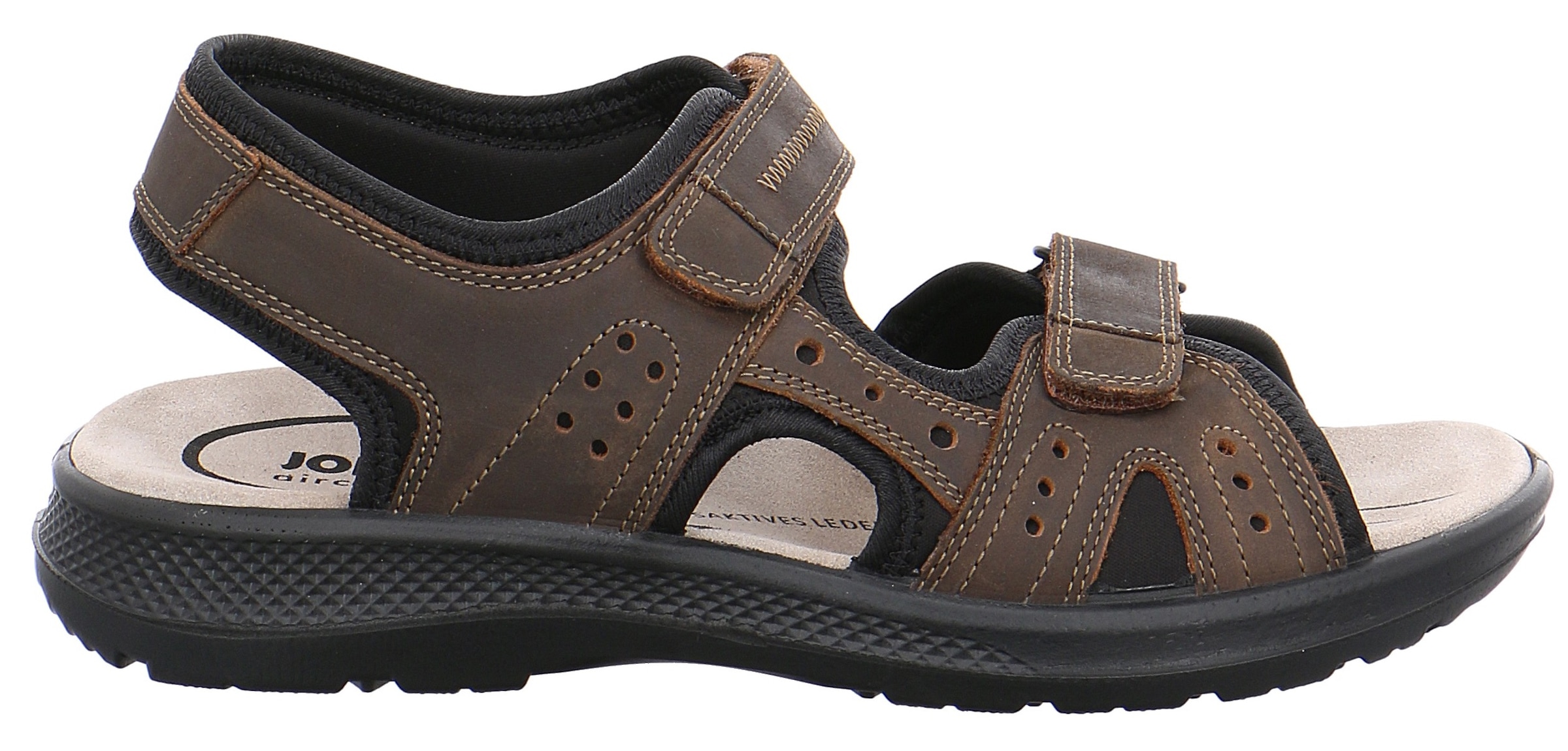 Jomos Riemchensandale »Mobila«, Sommerschuh, Klettschuh, Outdoorschuh, in Trekking-Optik