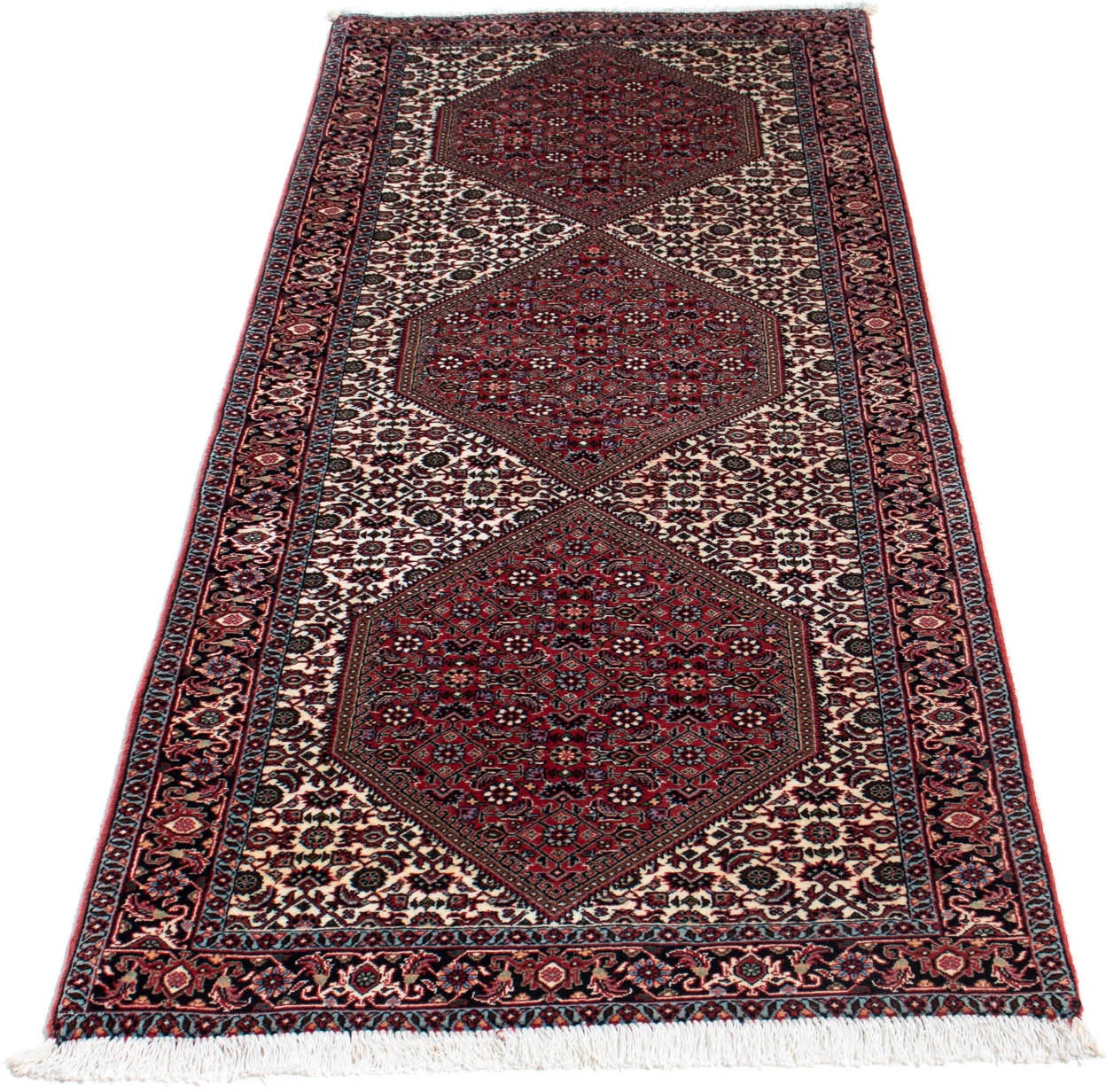 Image of morgenland Hochflor-Läufer »Bidjar Medaillon 191 x 73 cm«, rechteckig, 1,5 mm Höhe, Unikat mit Zertifikat bei Ackermann Versand Schweiz