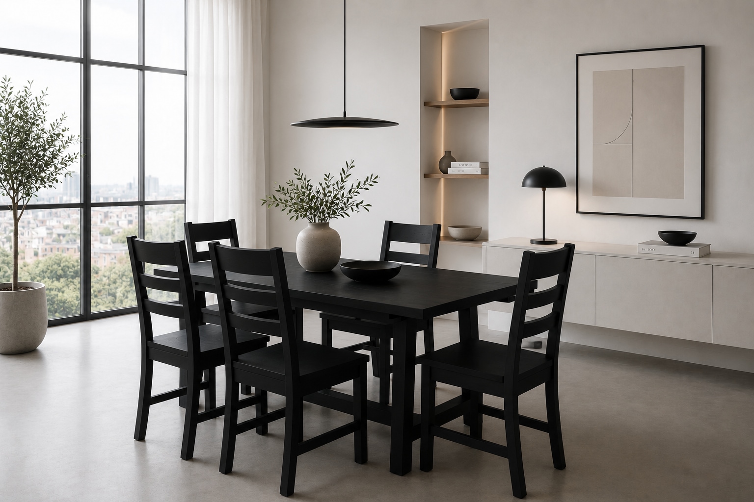 Home affaire 4-Fussstuhl »Verona Küchenstuhl, Massivholzstuhl, Landhaus Klassischer Stuhl« () 2 Stk.Stabiler Sprossenstuhl in vielen modernen Farben erhältlich
