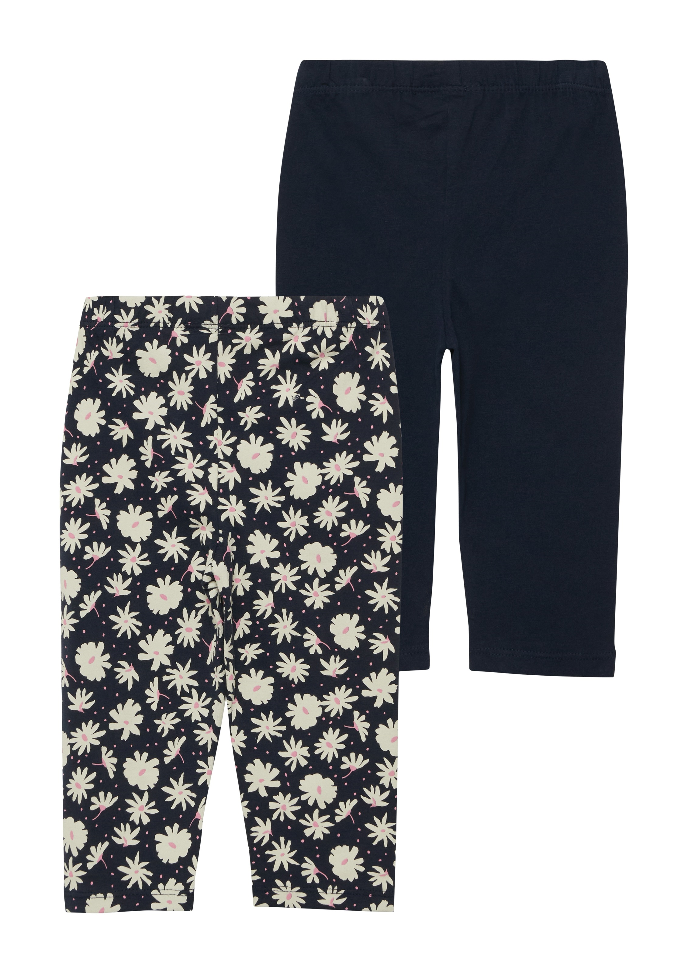 s.Oliver Junior 3/4-Leggings  2er Pack, für Girls, unifarben und gemustert