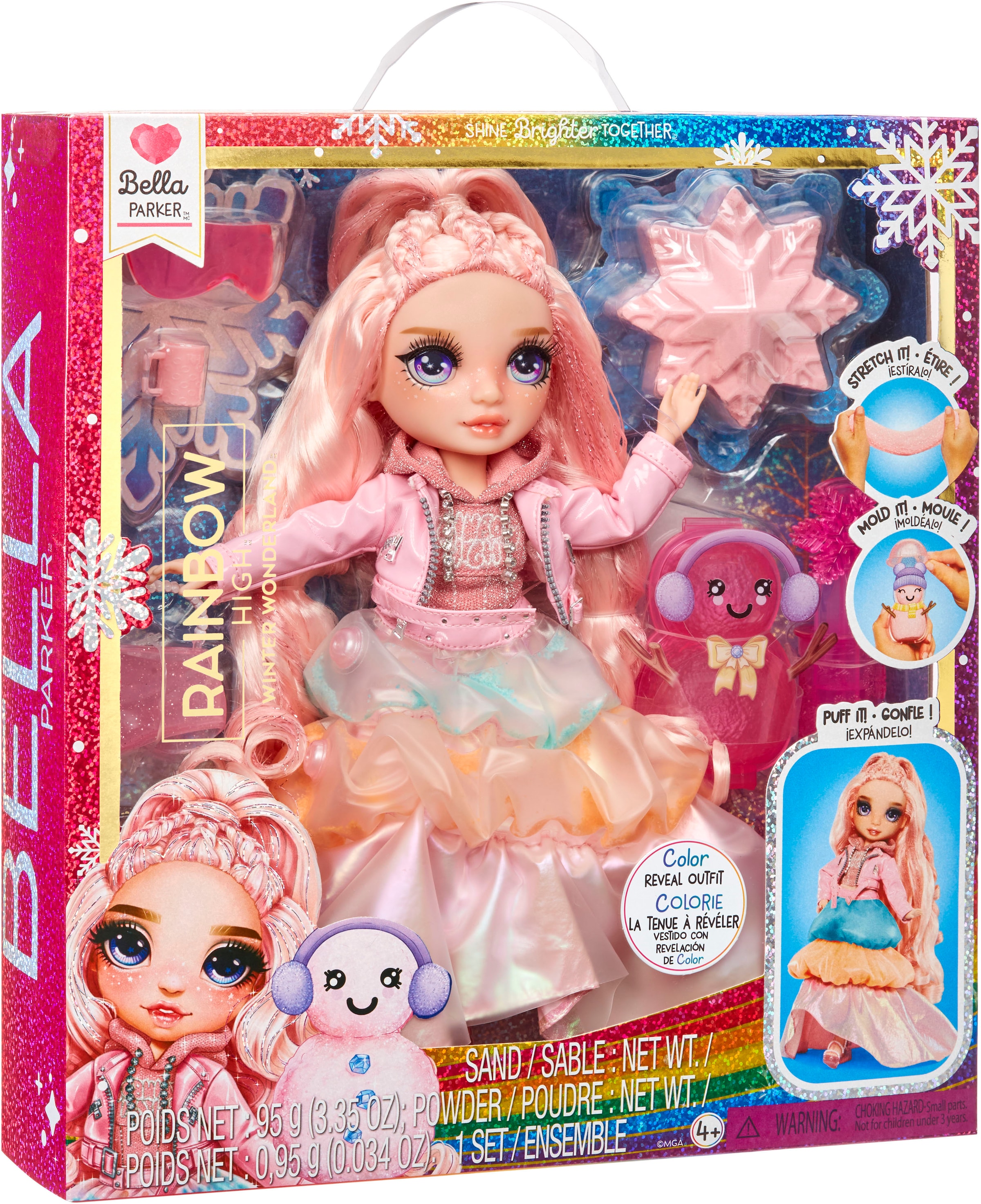 RAINBOW HIGH Poupée à habiller »Winter Wonderland Doll - Bella (Pink)«