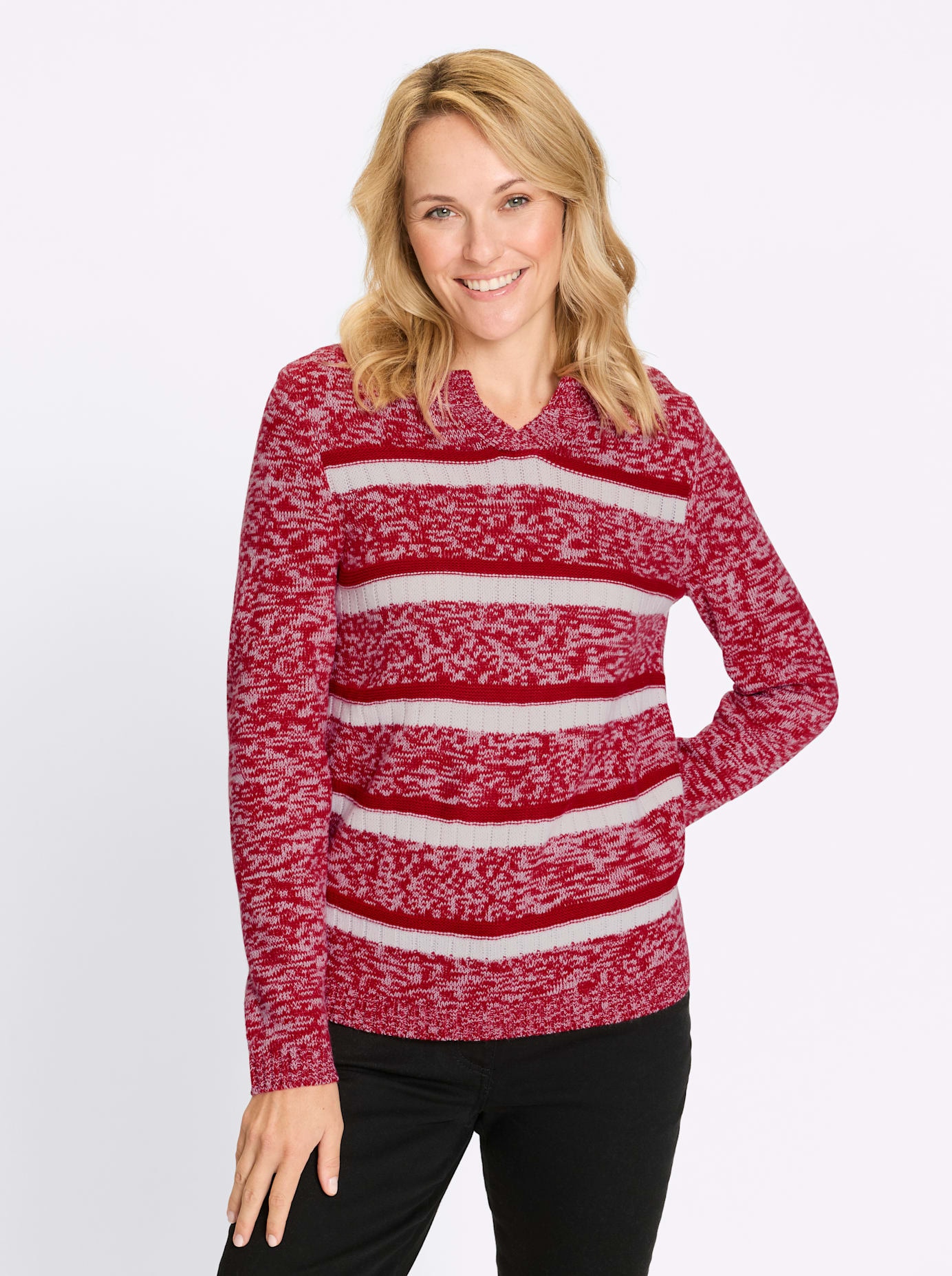   Strickpullover »Ringel-Pullover«